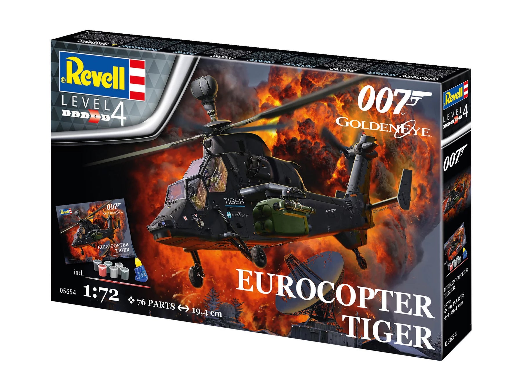 Geschenkset James Bond "Eurocopter Tiger"