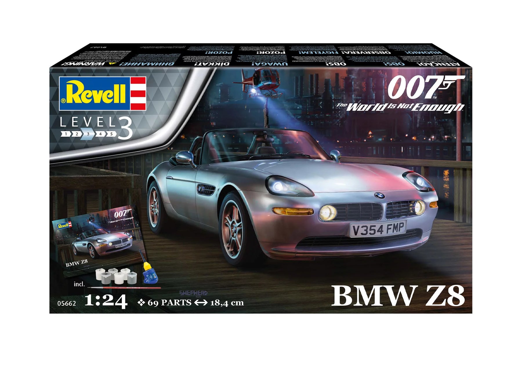 Geschenkset James Bond "BMW Z8"