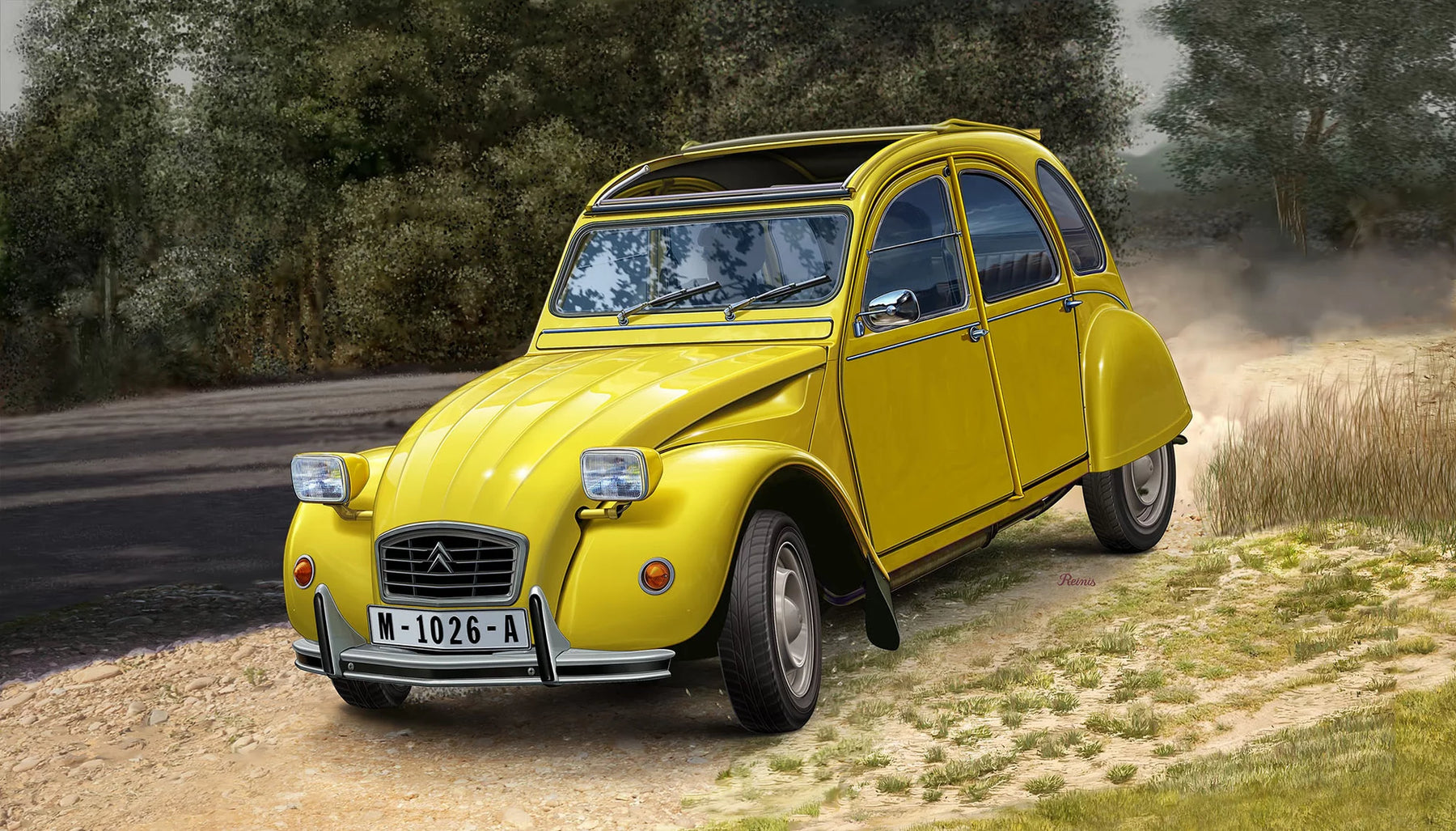 Geschenkset James Bond "Citroen 2 CV"