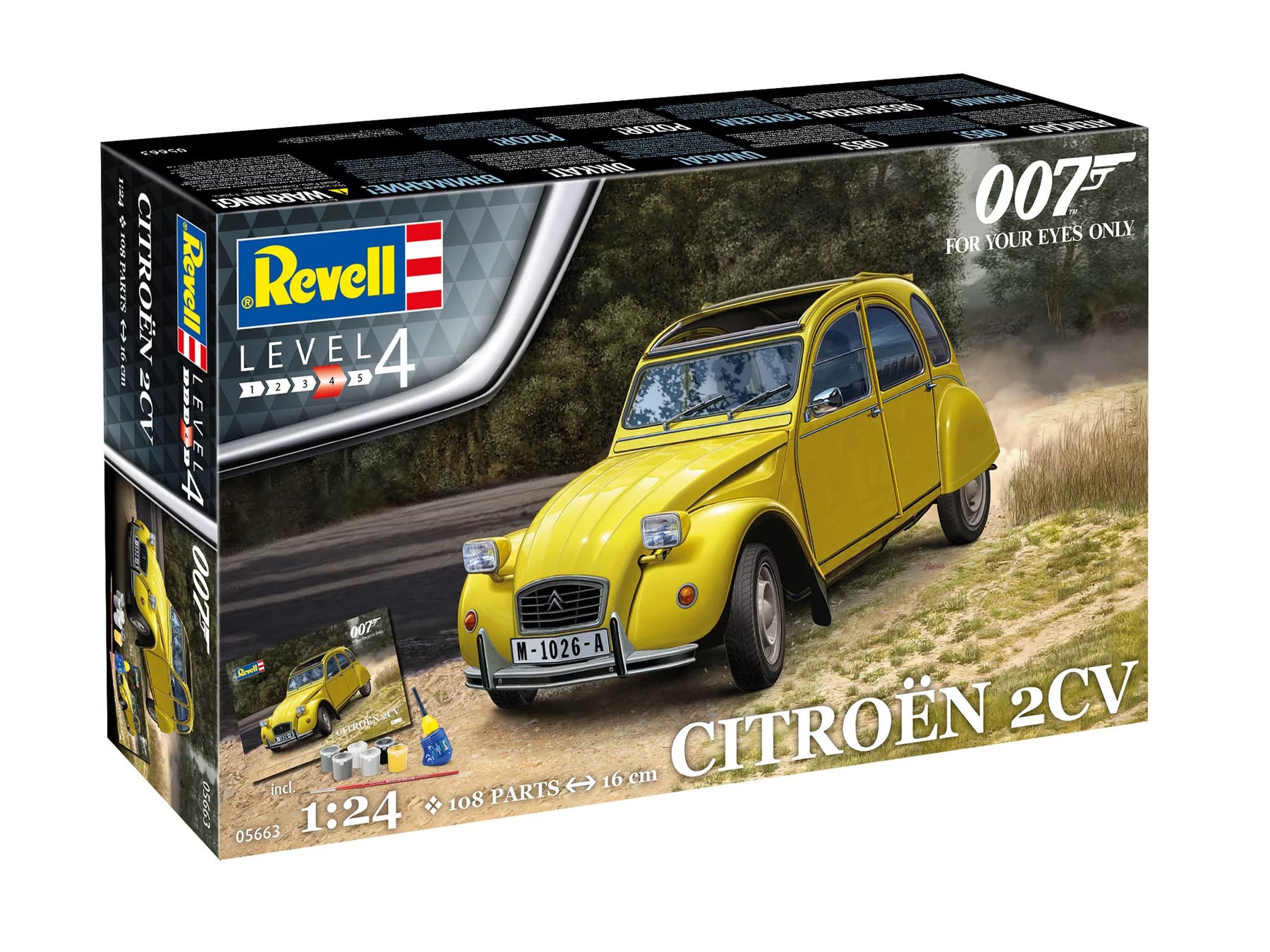 Geschenkset James Bond "Citroen 2 CV"