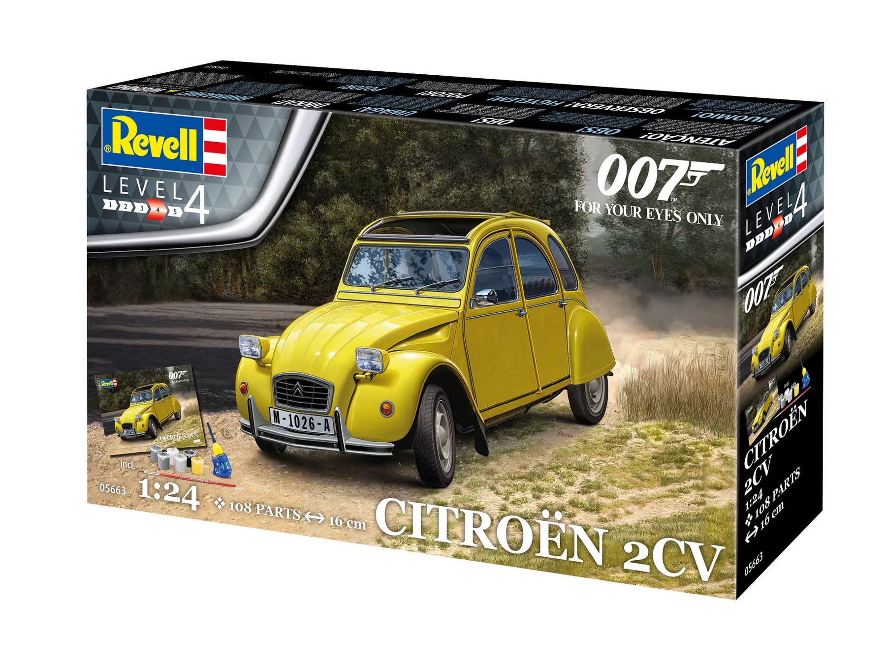 Geschenkset James Bond "Citroen 2 CV"