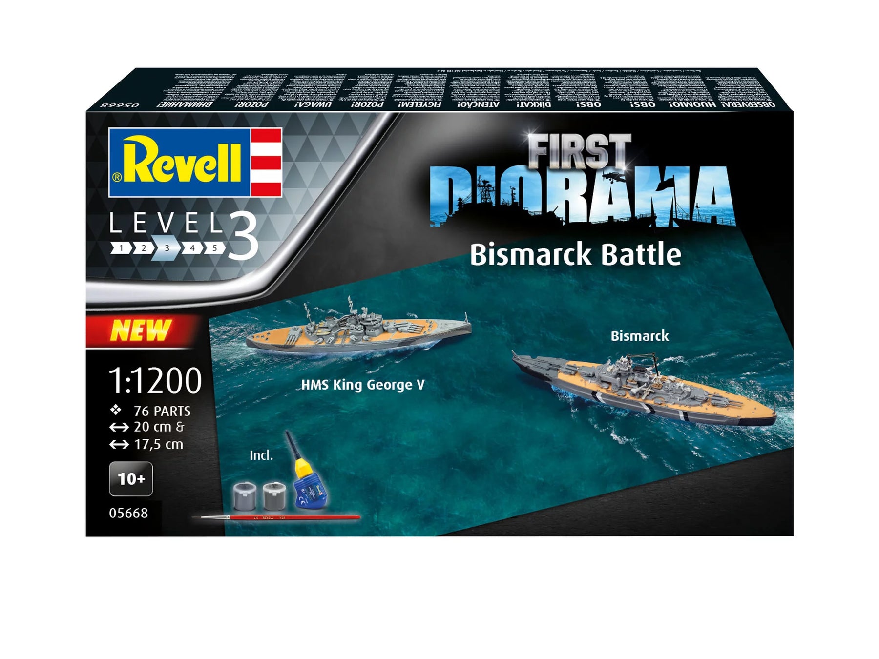First Diorama Set - Bismarck Battle