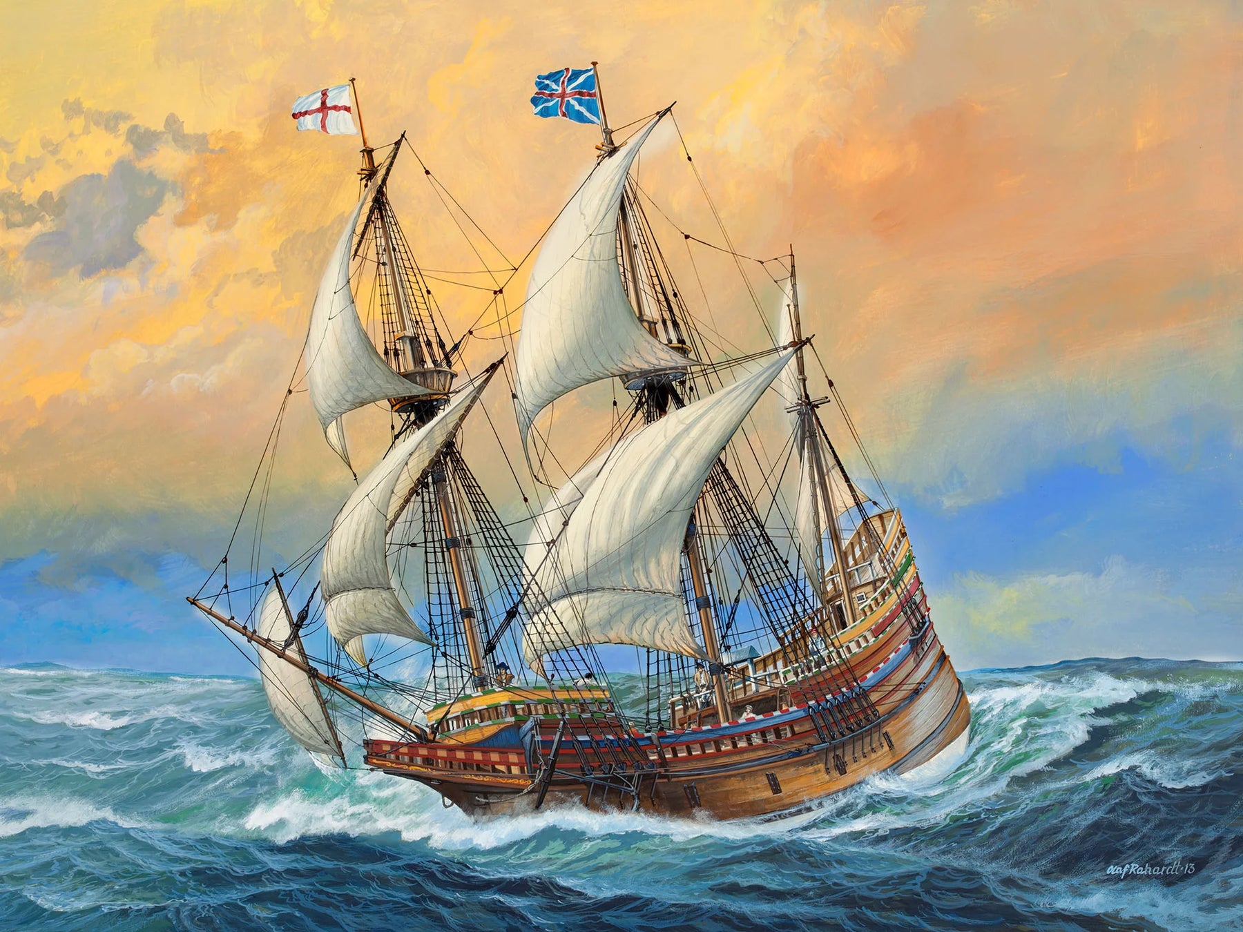 Geschenkset Mayflower - 400th Anniversary