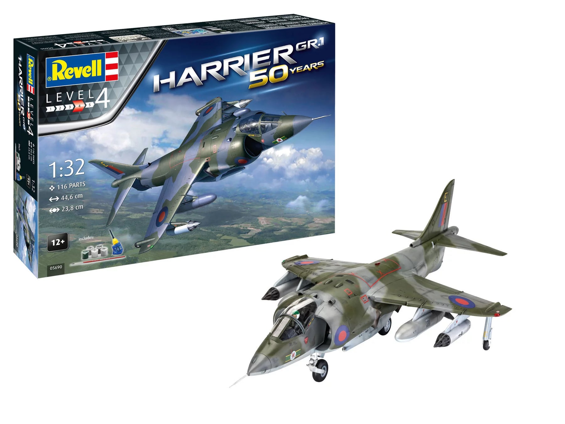 Cadeauset Harrier GR.1, 50 jaar