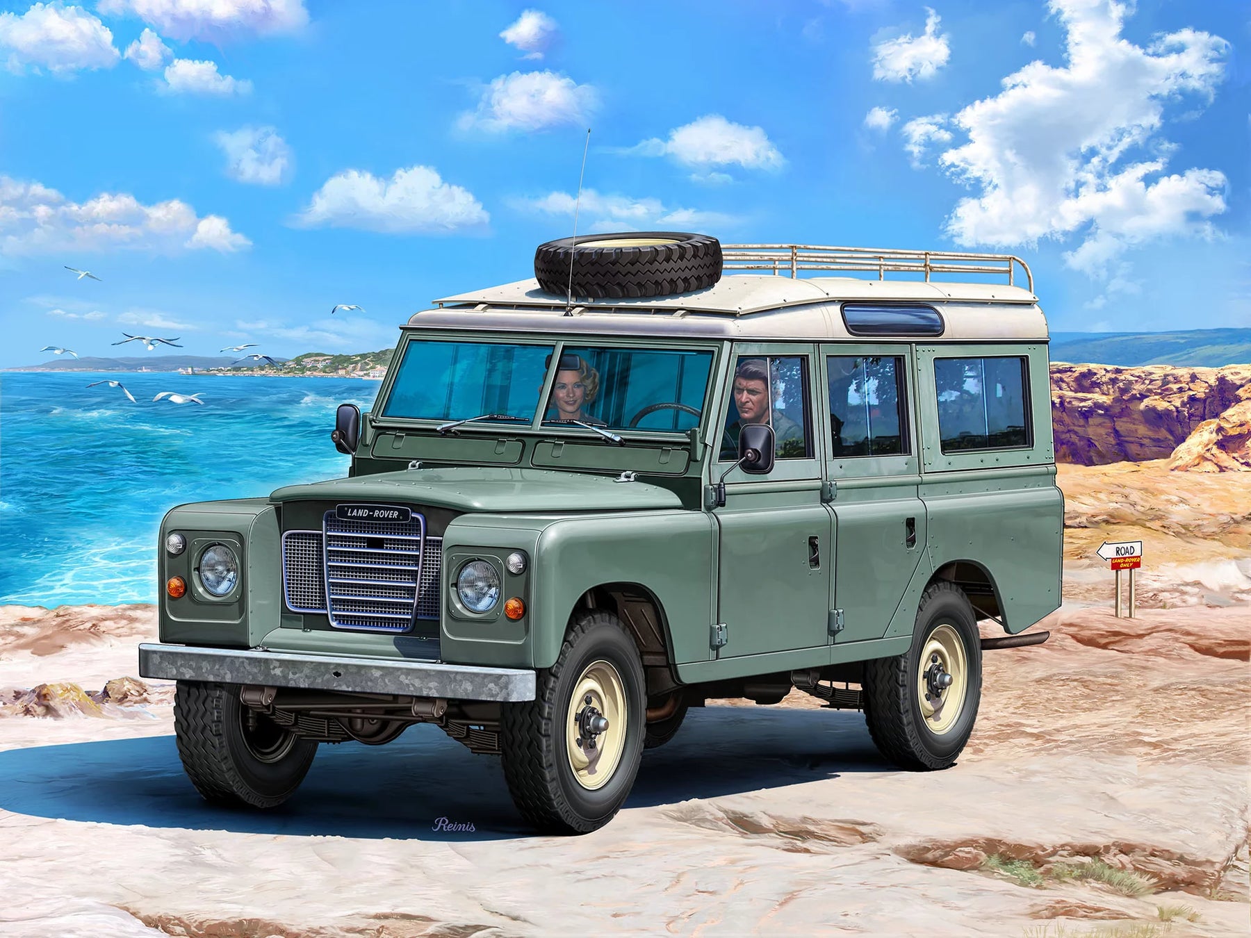 Land Rover Series III LWB station wagon