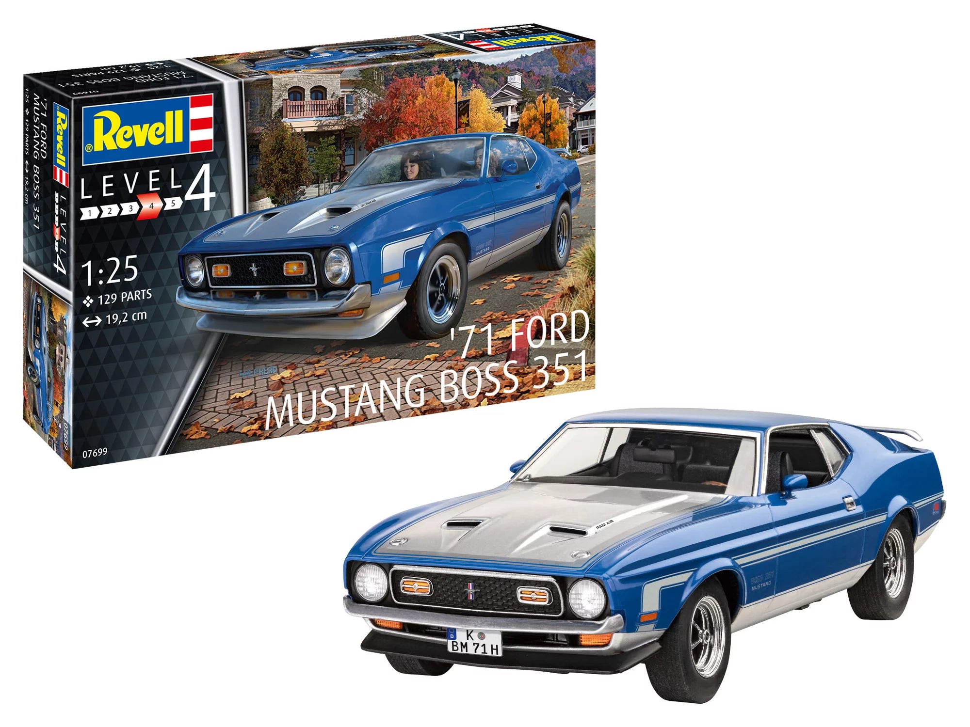 1971 Mustang Boss 351 1:18 ダイキャストモデル Sun Star 1:18 1971 Ford Mustang BOSS 351 (Calypso Coral) - ACME