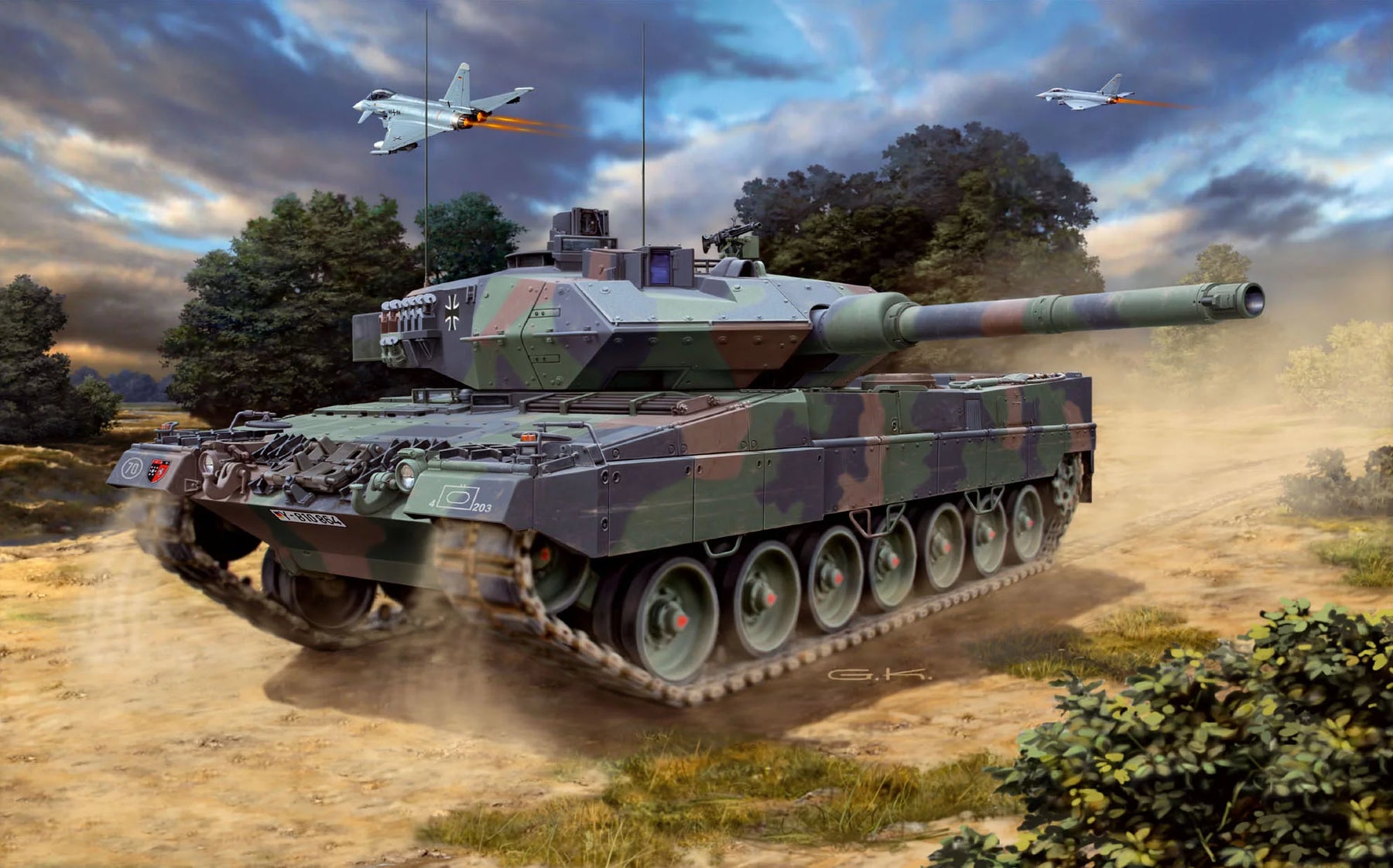 Model Set Leopard 2A6-A6M