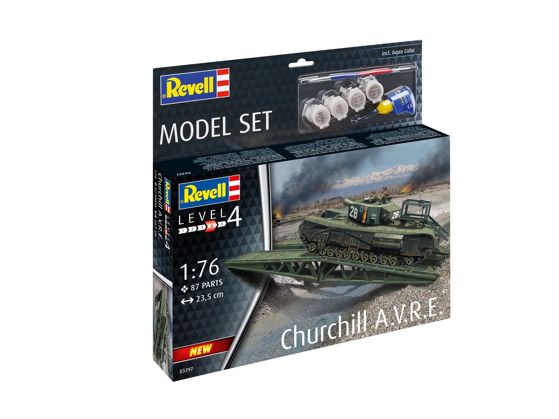 Model Set Churchill A.V.R.E.