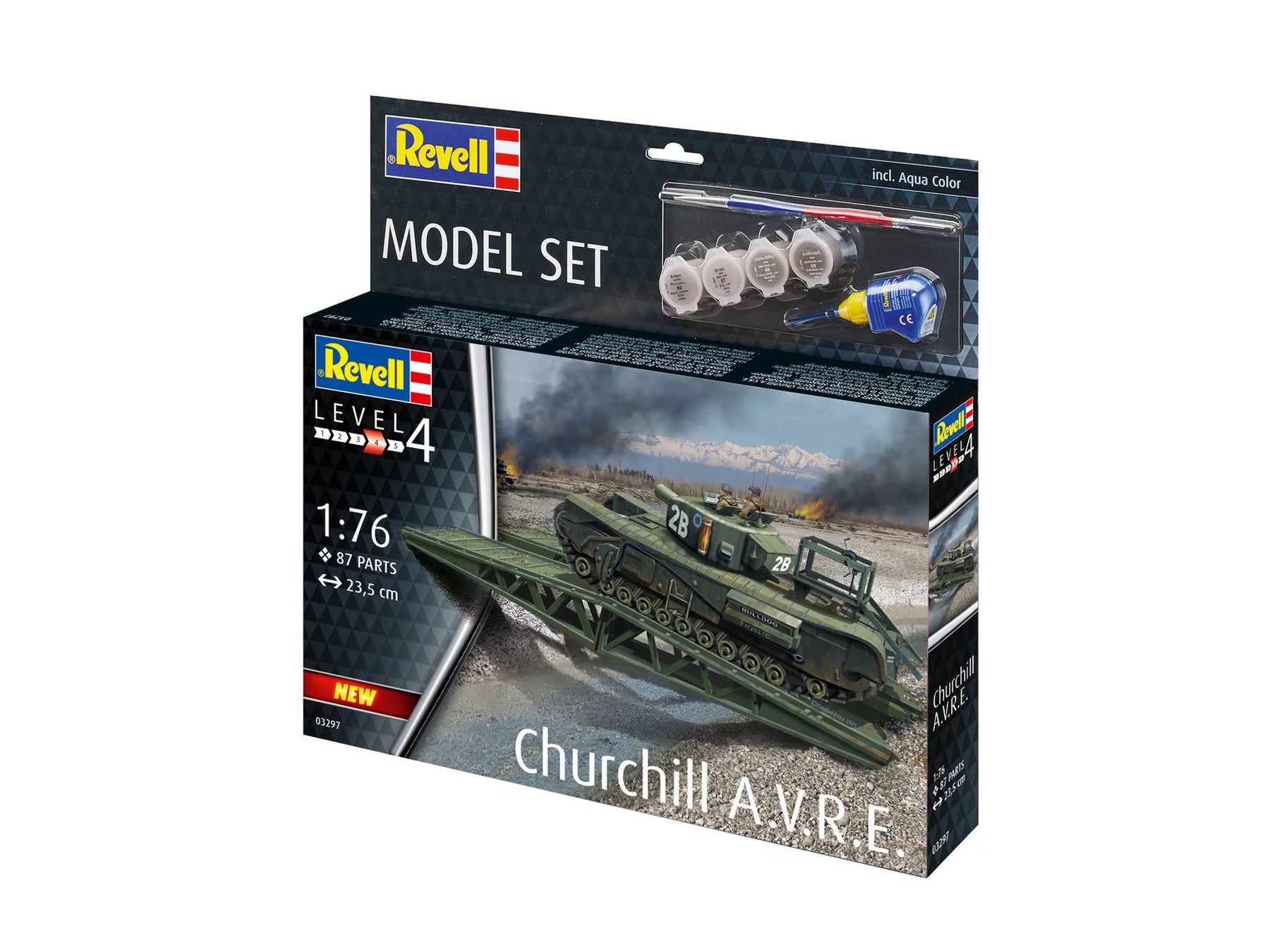 Model Set Churchill A.V.R.E.