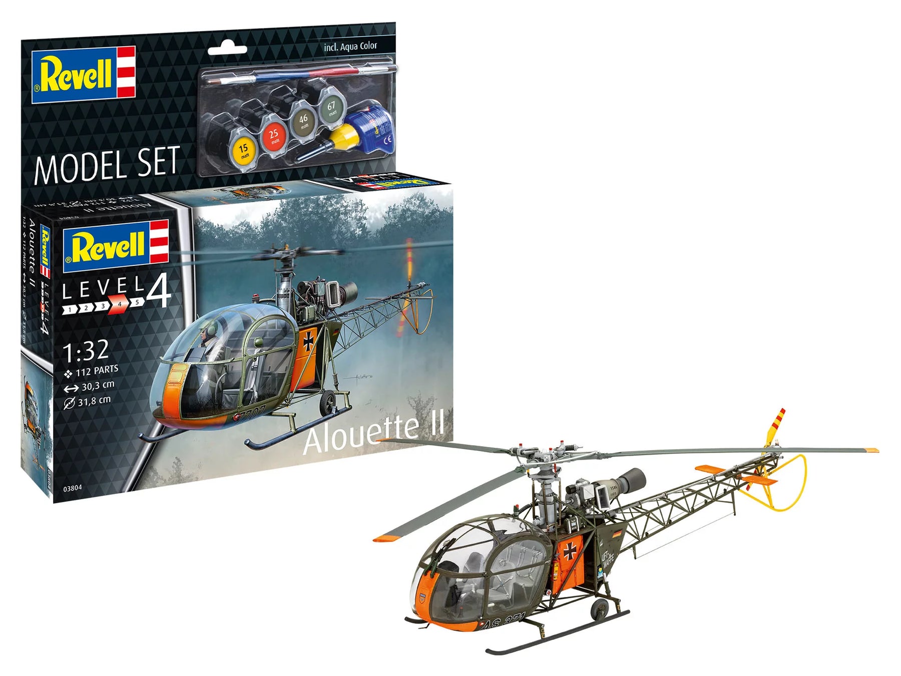 Modelset Alouette II