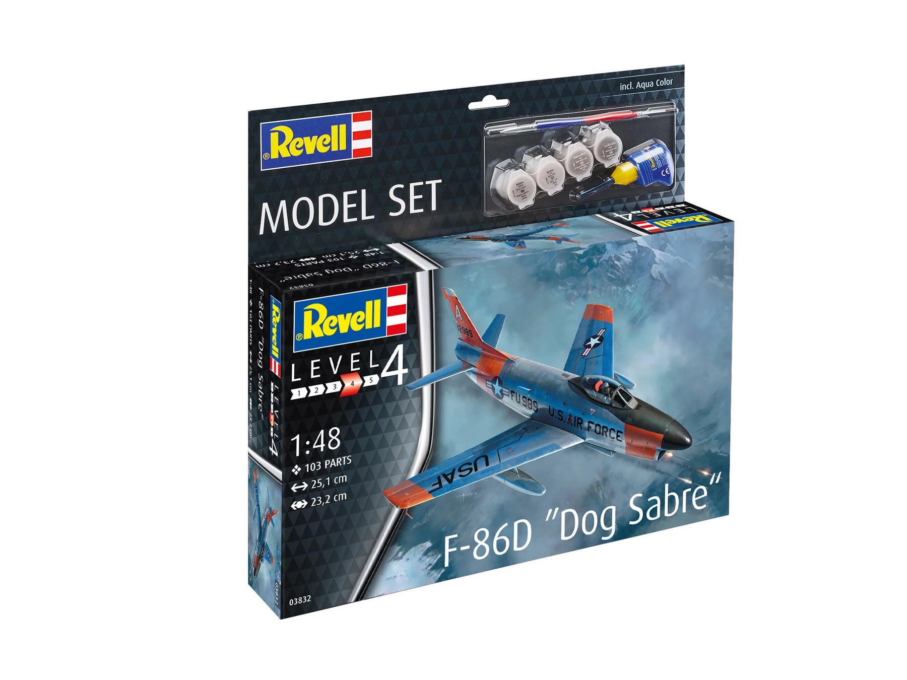 Model Set F-86D Dog Sabre