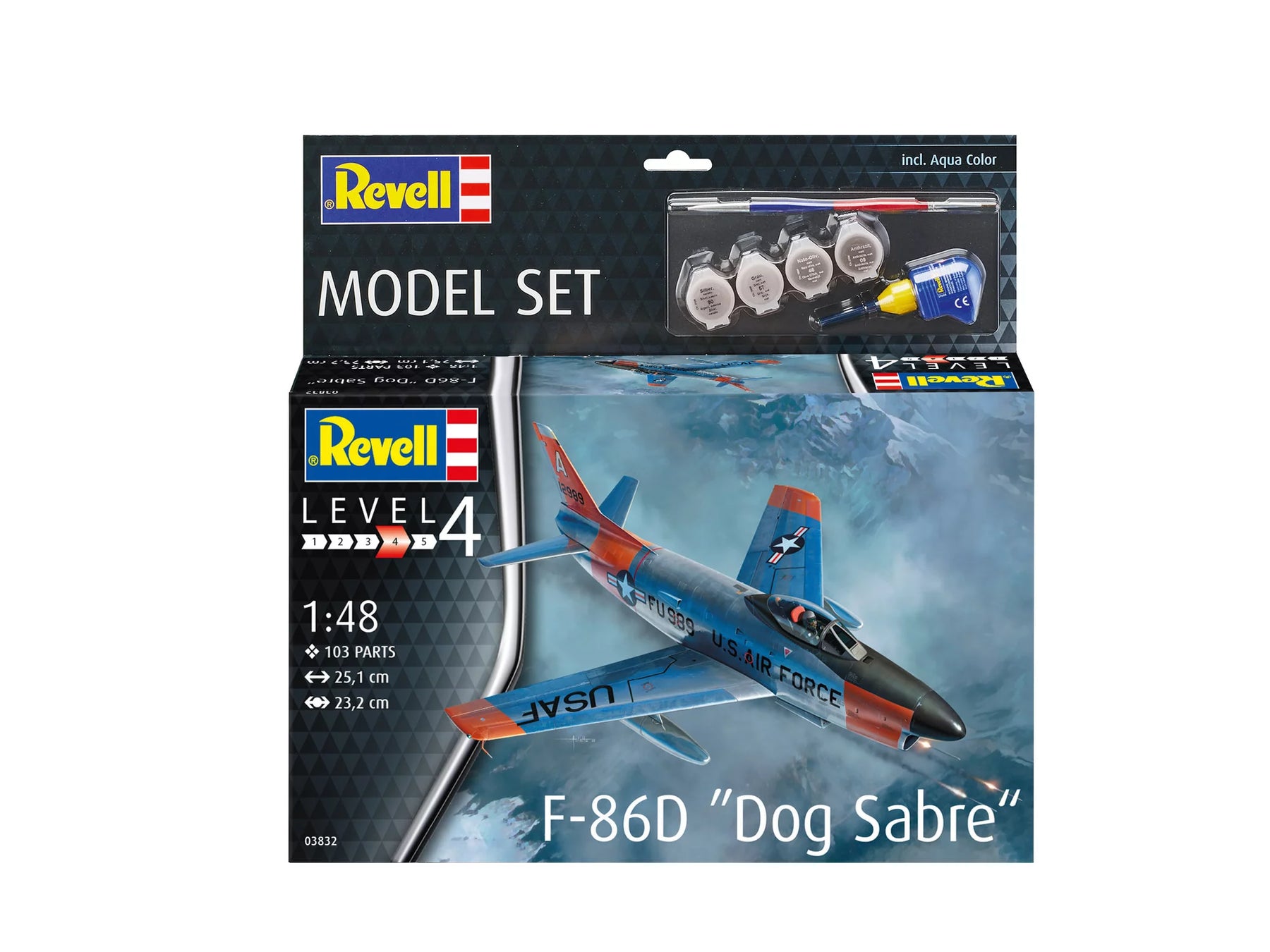 Model Set F-86D Dog Sabre