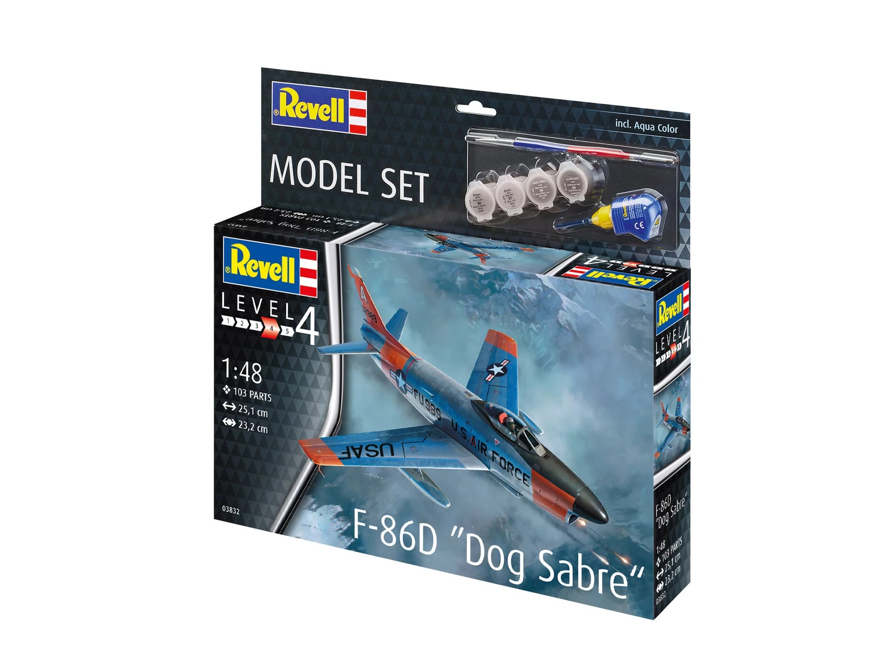 Model Set F-86D Dog Sabre