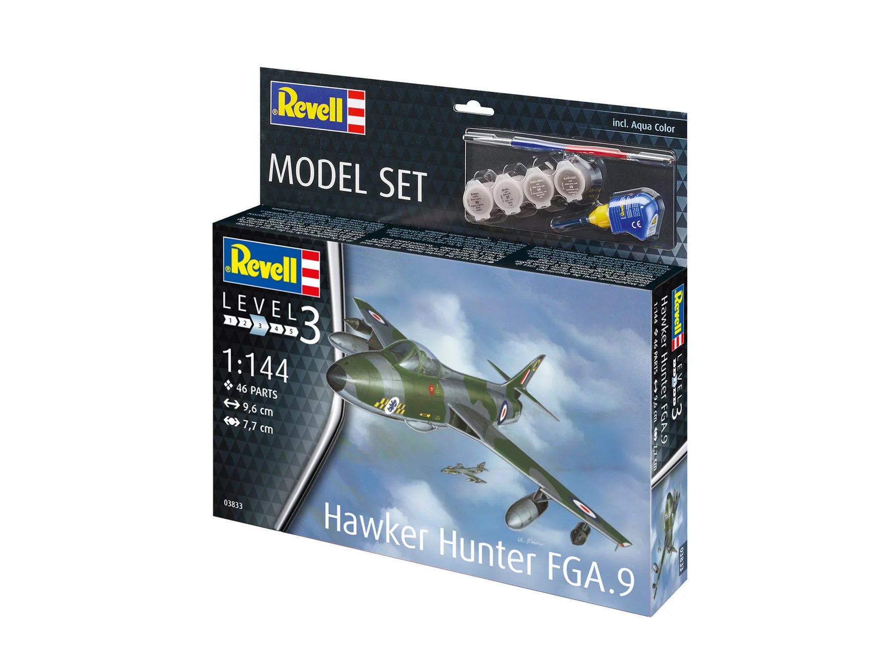 Model Set Hawker Hunter FGA.9