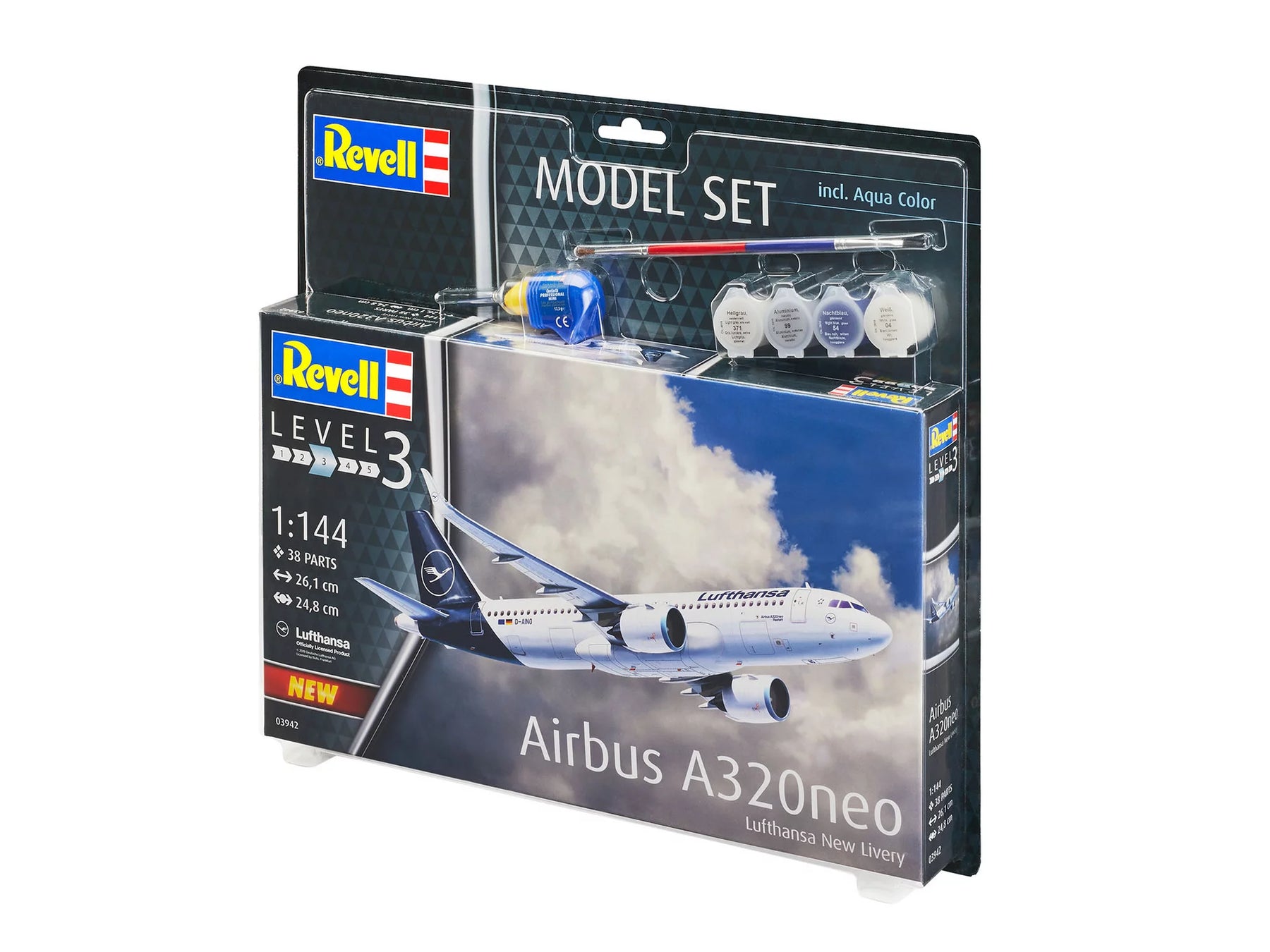 Model Set Airbus A320neo Lufthansa "New Livery"