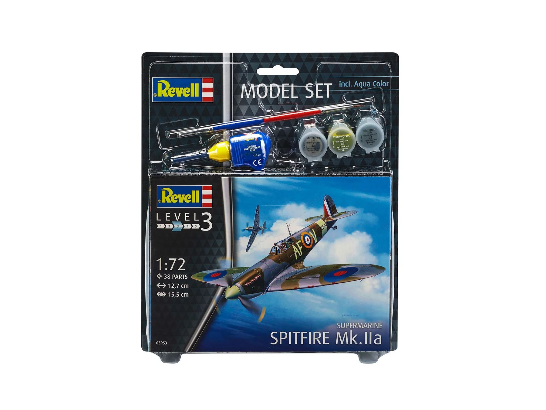 Model Set Spitfire Mk.IIa