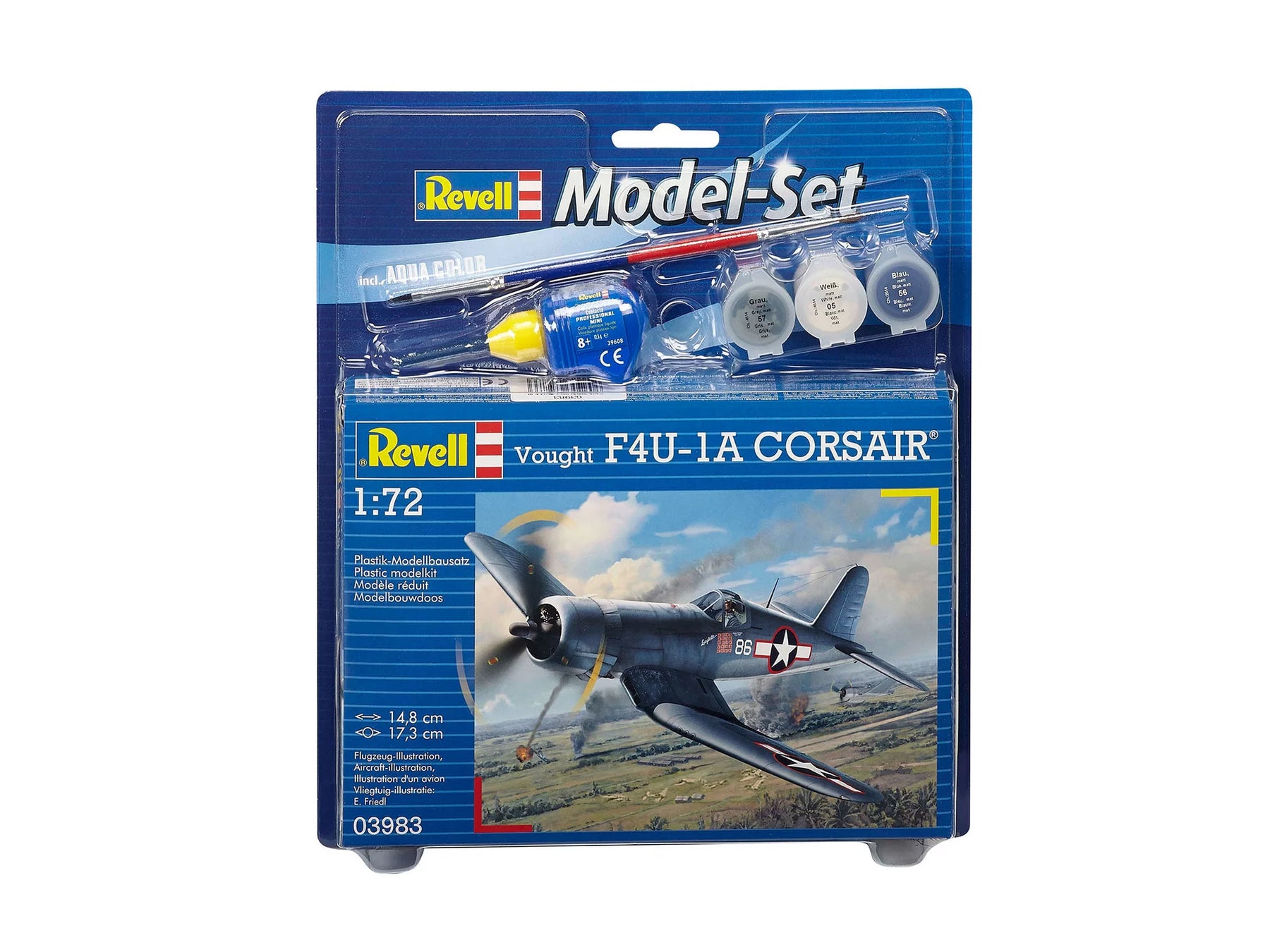 Model Set Vought F4U-1D Corsair