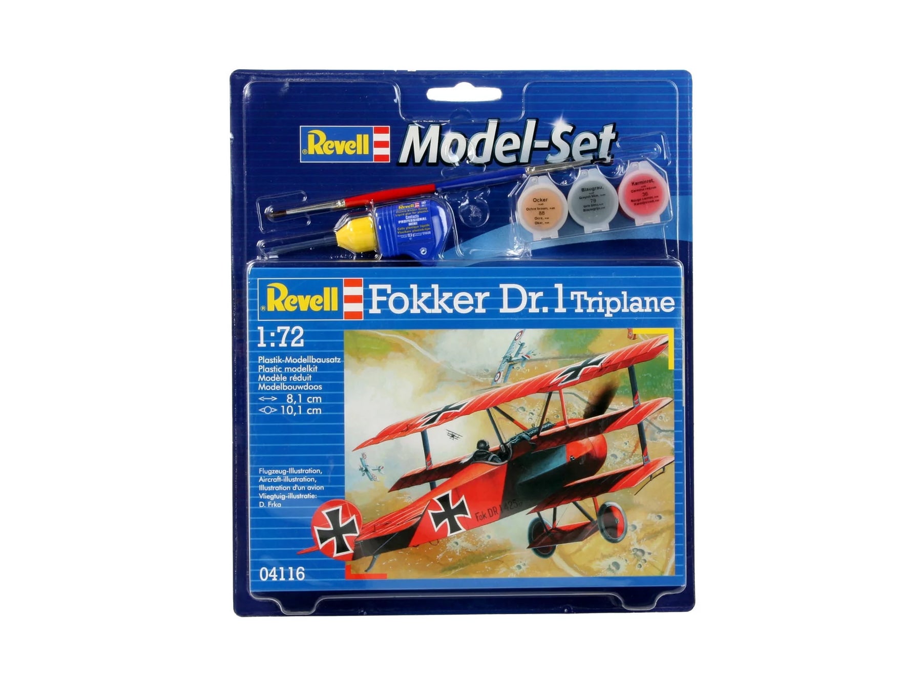 Model Set Fokker DR.1 Triplane
