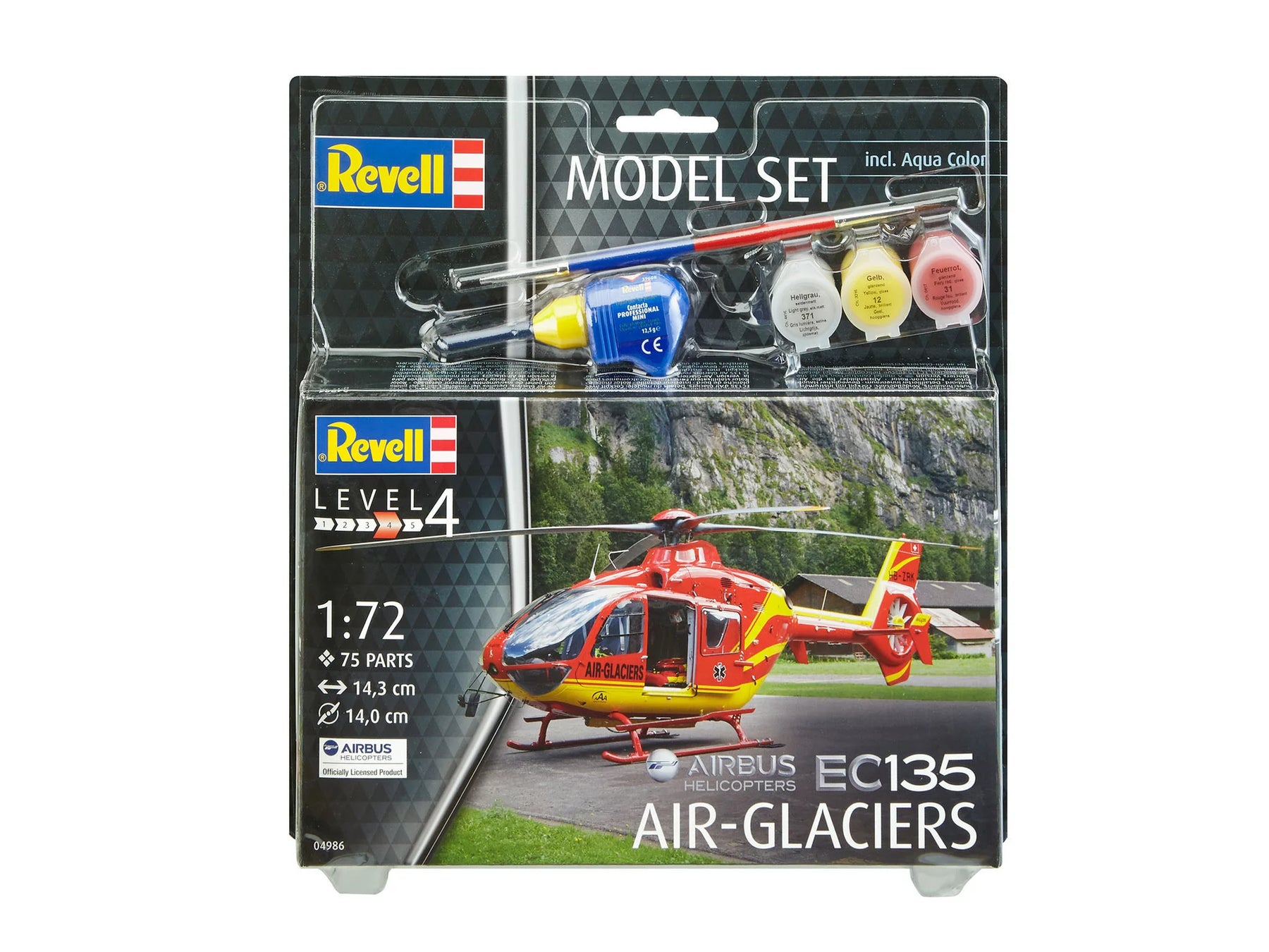 Model Set EC135 AIR-GLACIERS