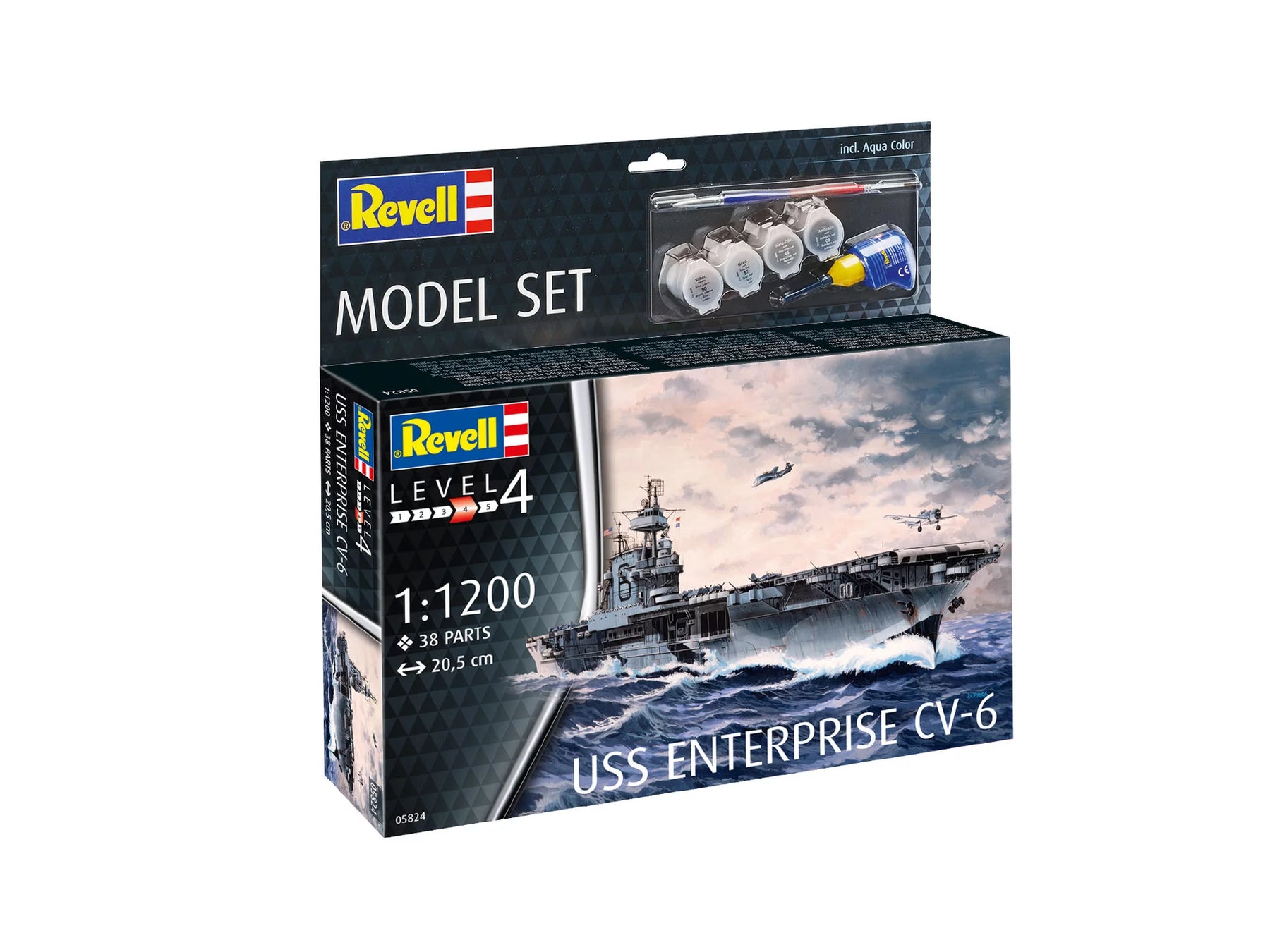Model Set USS Enterprise CV-6