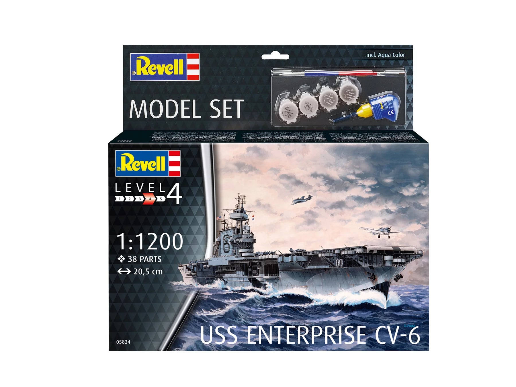 Model Set USS Enterprise CV-6