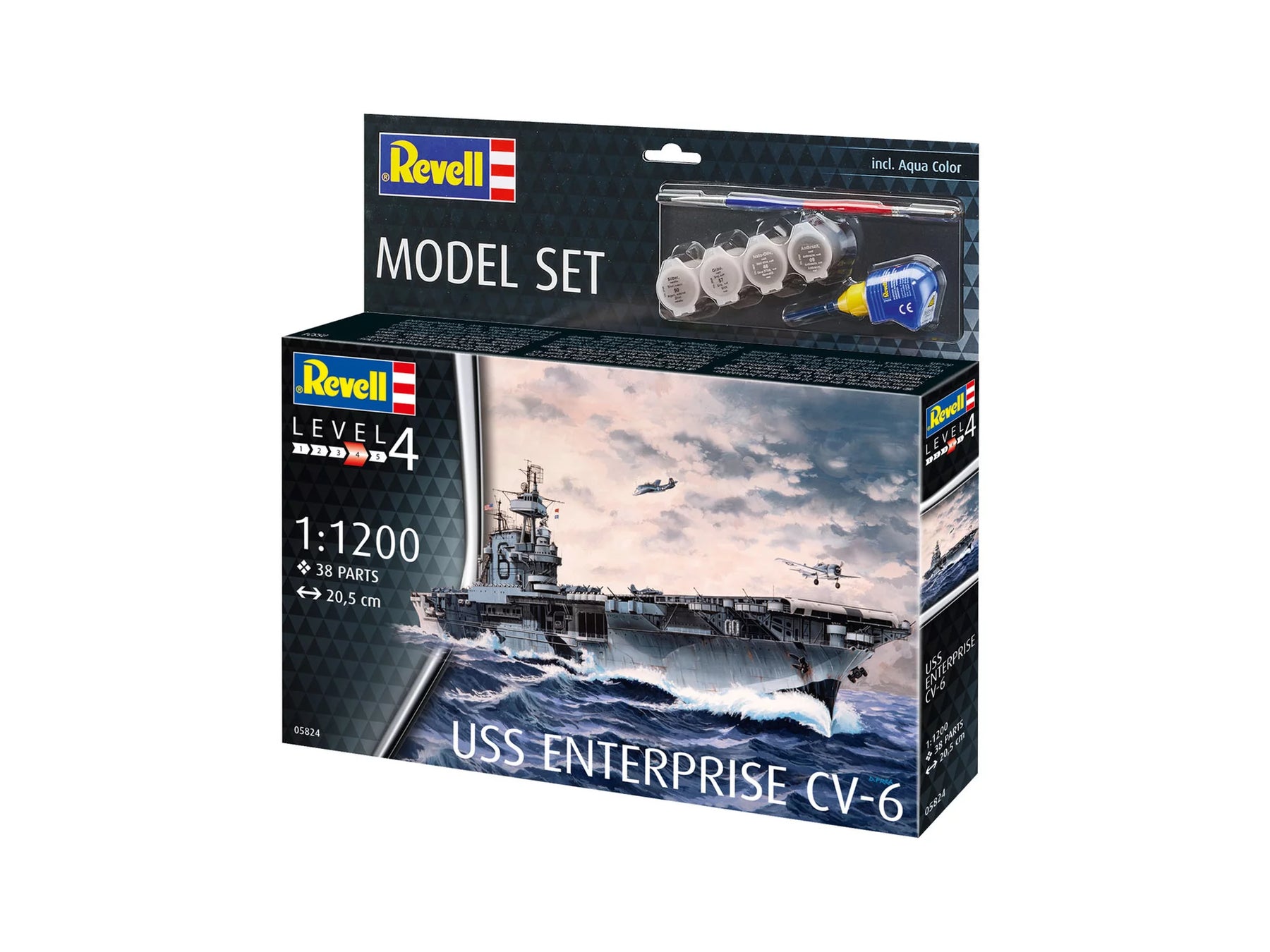 Model Set USS Enterprise CV-6