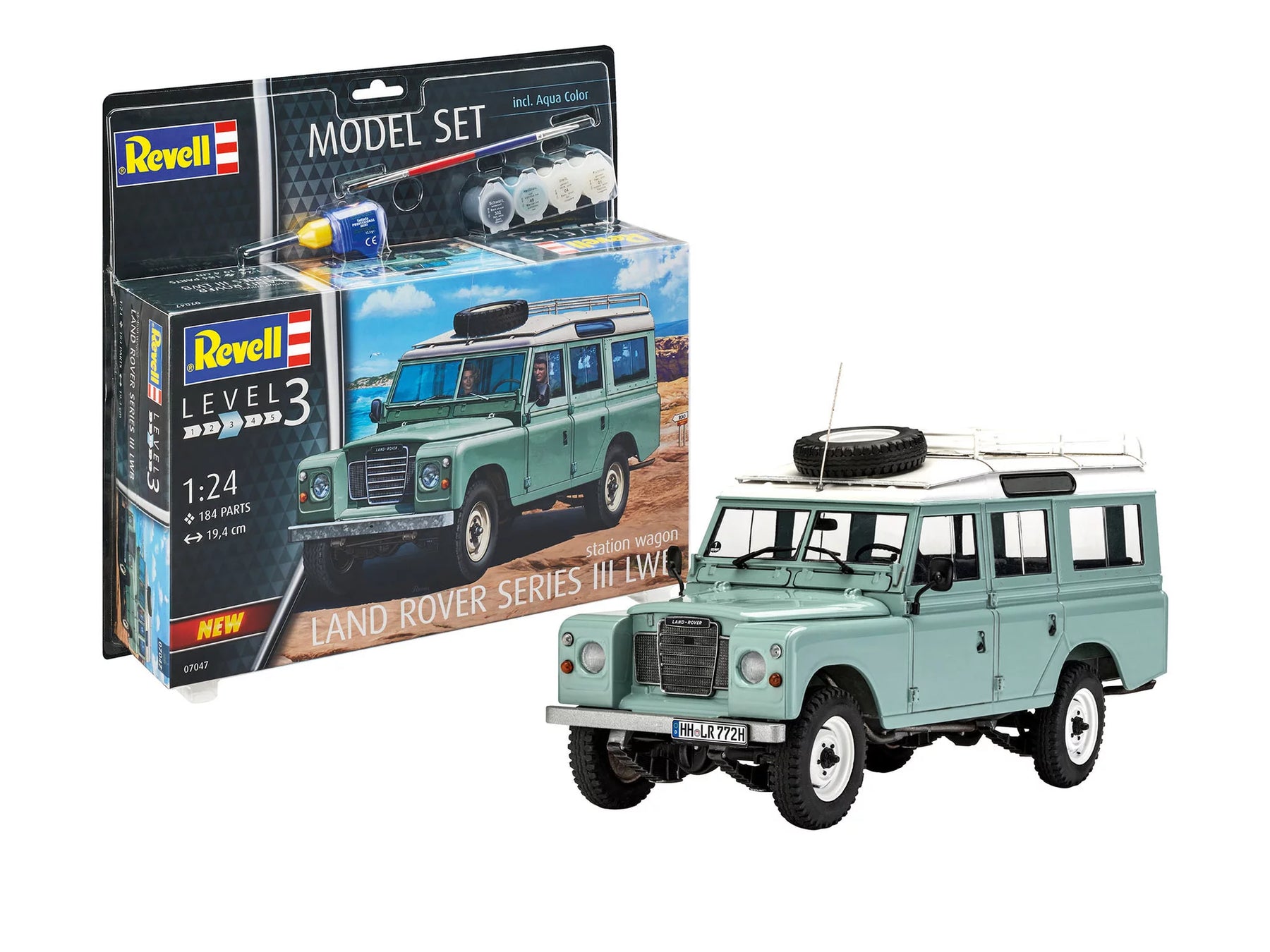 Modelset Land Rover Series III LWB stationwagen