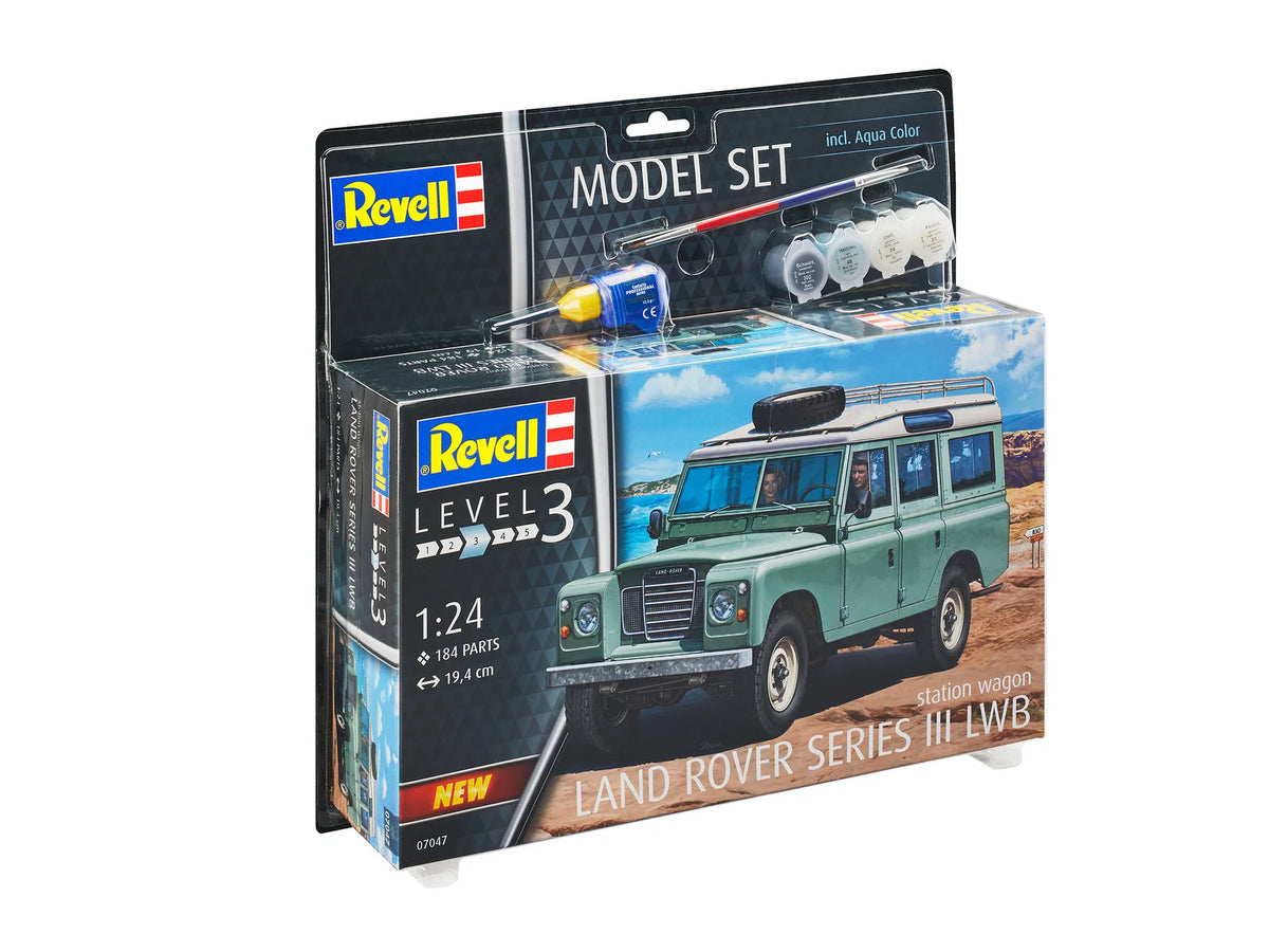 Modelset Land Rover Series III LWB stationwagen