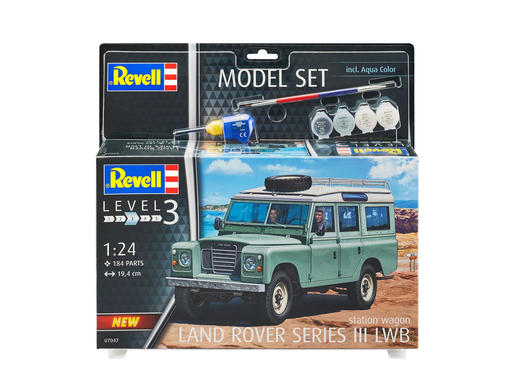 Model Set Land Rover Series III LWB station wagon