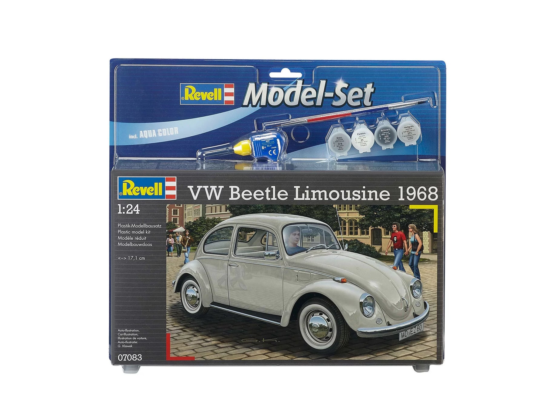 Modelset VW Kever Sedan 68