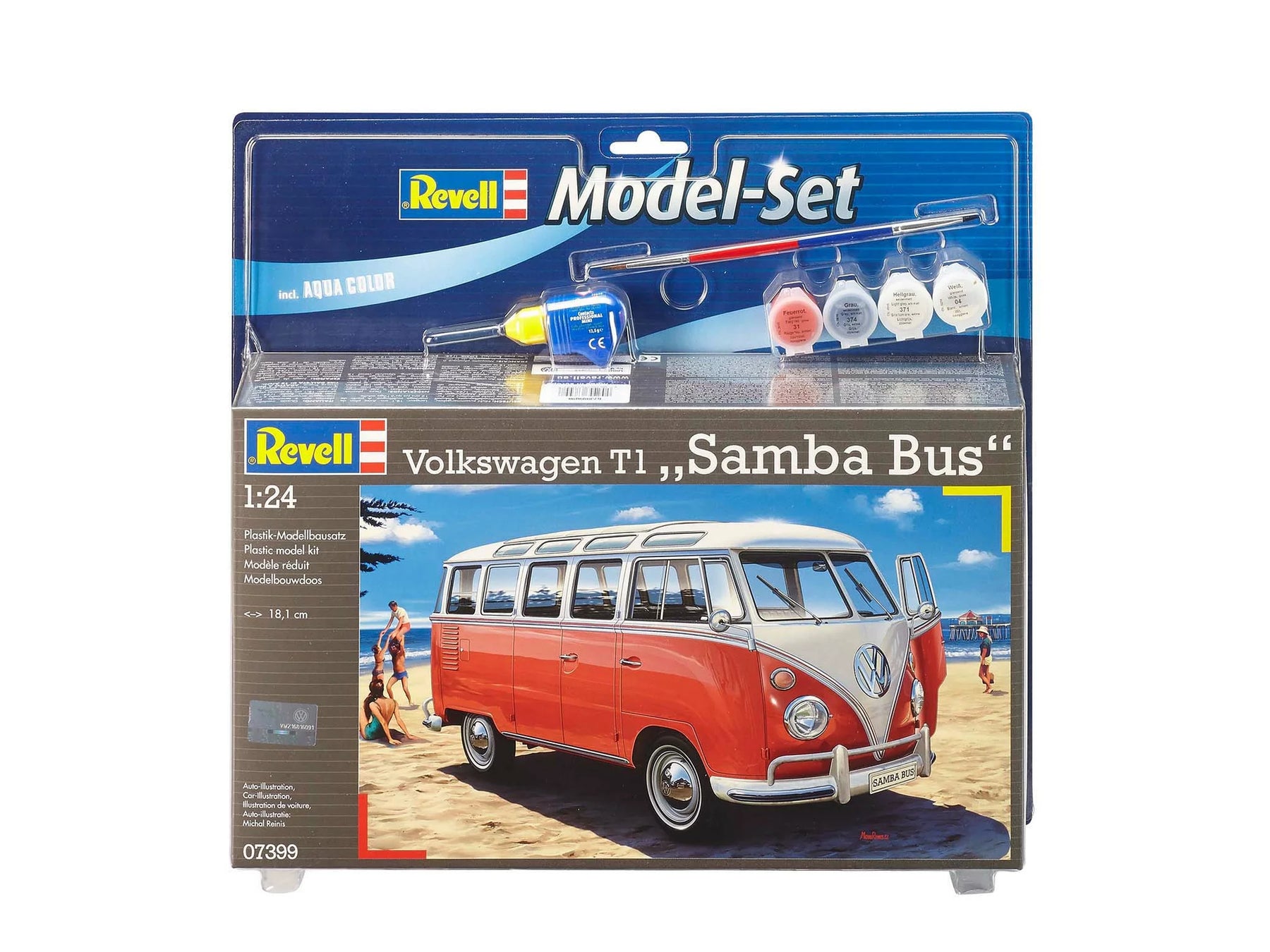Modelset Volkswagen T1 "SAMBA BUS"