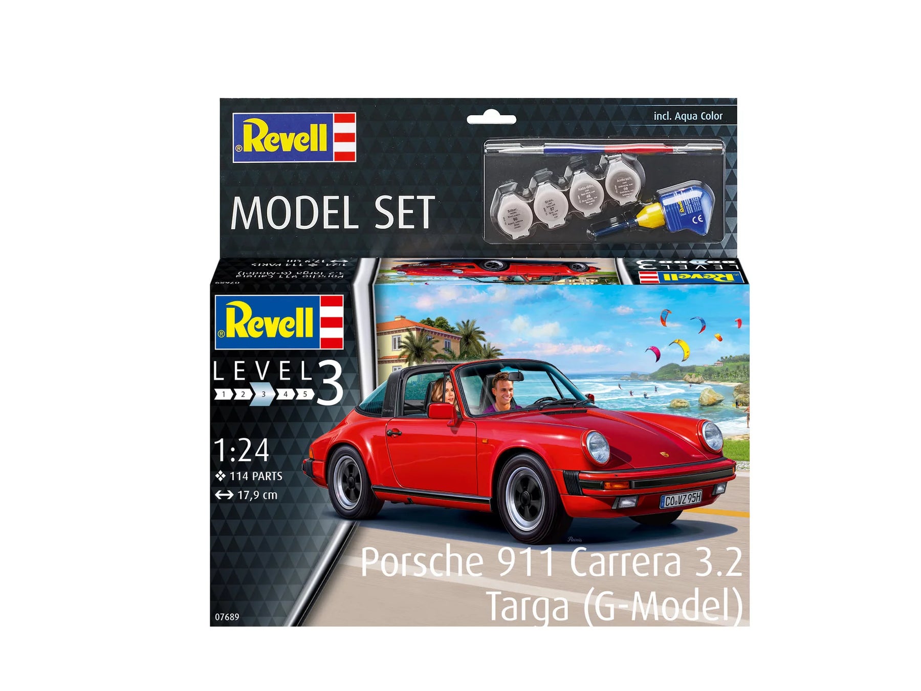 Model Set Porsche 911 Carrera 3.2 Targa (G-Model)