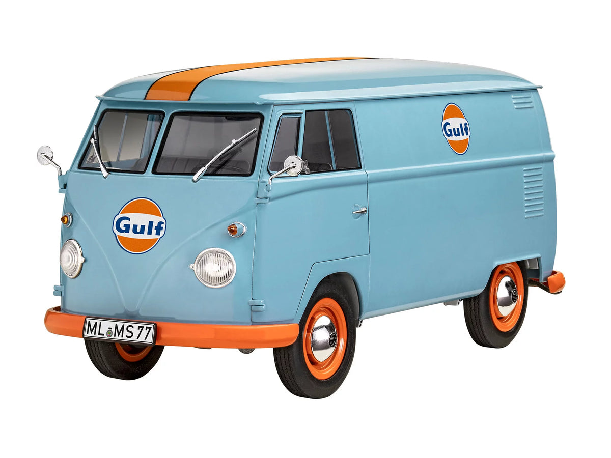Modelset VW T1 gesloten bestelwagen (Gulf Decoration)