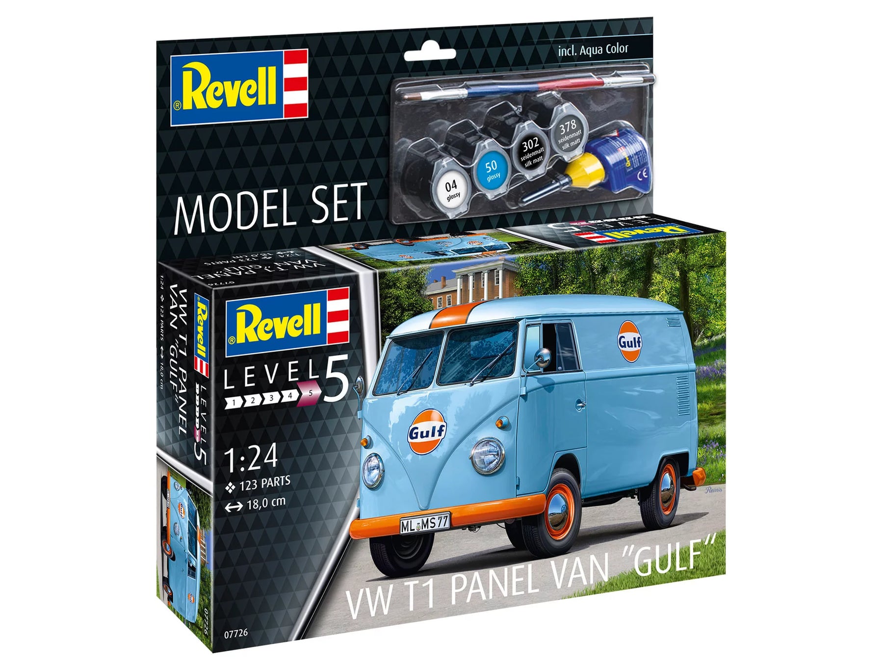 Model Set VW T1 panel van (Gulf Decoration)