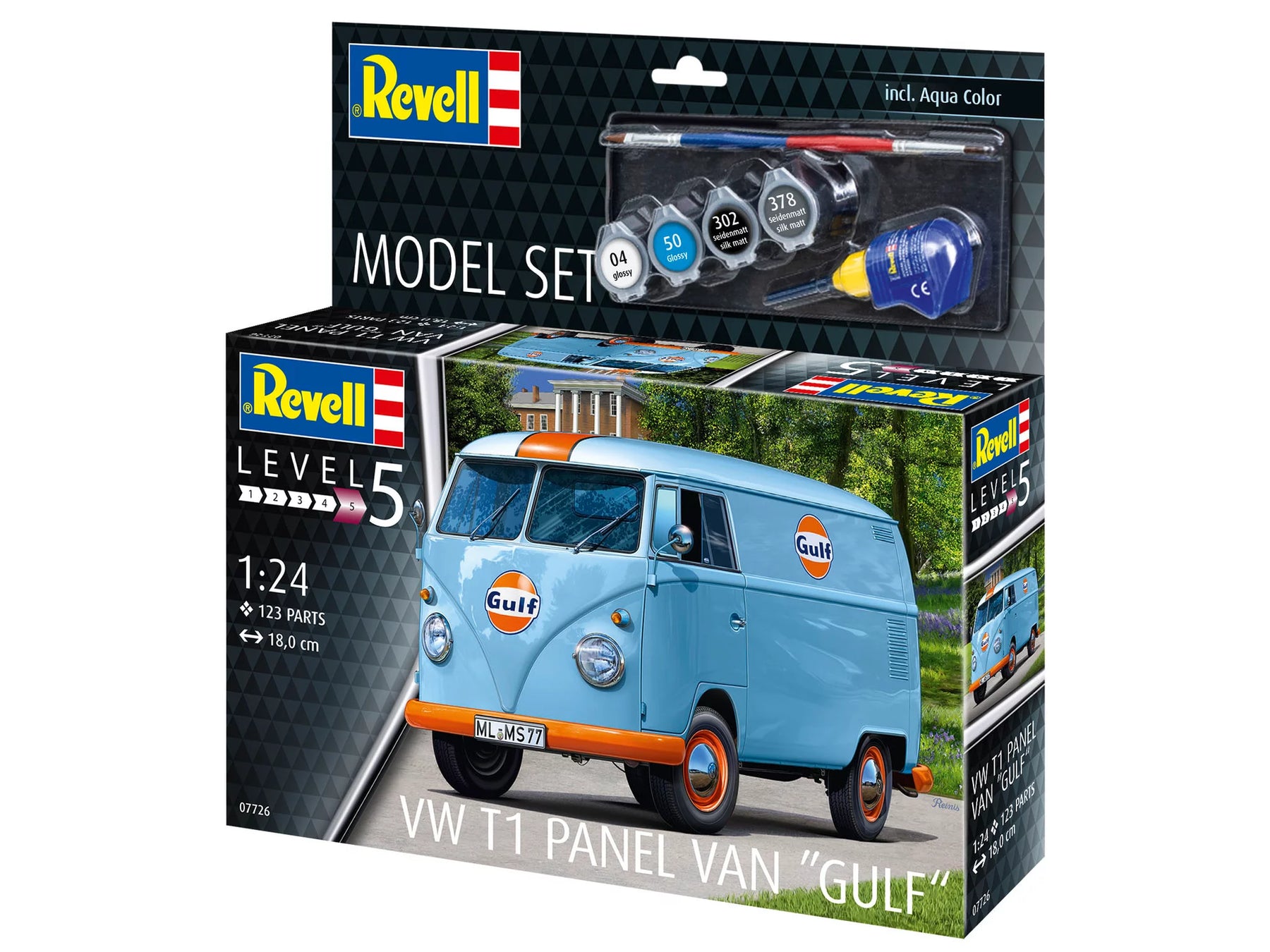 Model Set VW T1 panel van (Gulf Decoration)