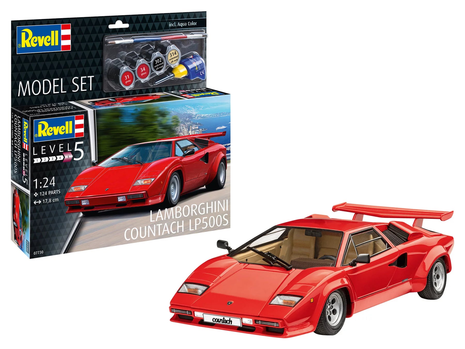 Modelset Lamborghini Countach LP500S