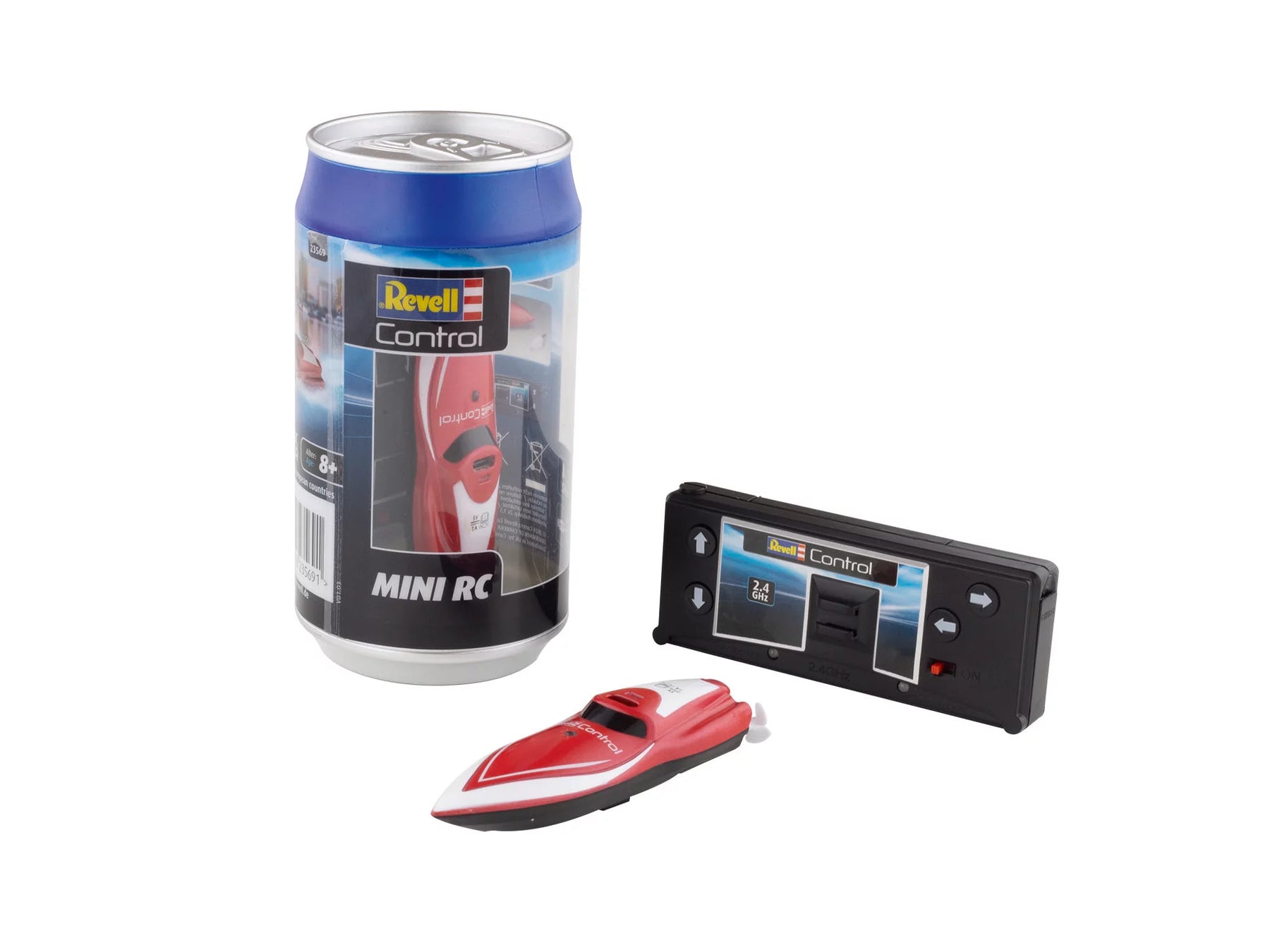 Mini bateau RC "rouge"