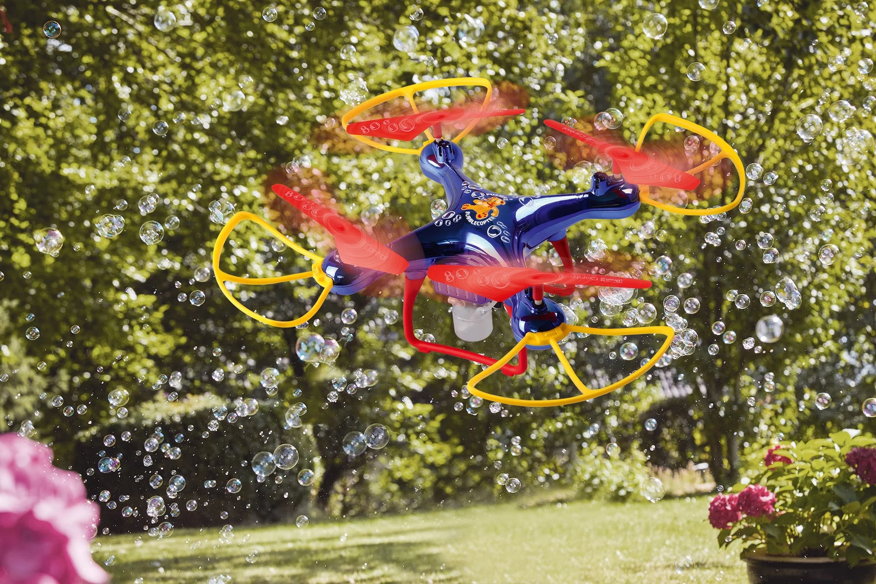 RC Quadrocopter "Bubblecopter"