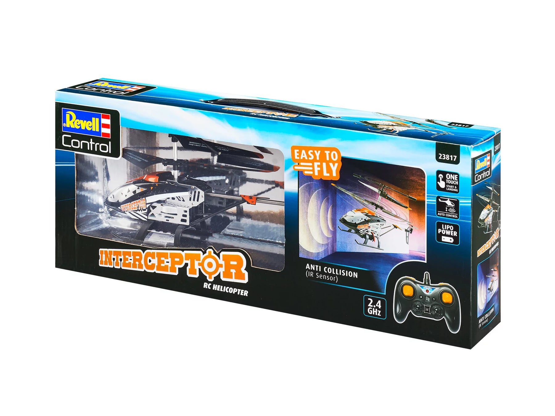 RC Helikopter "Interceptor" Anti Collision
