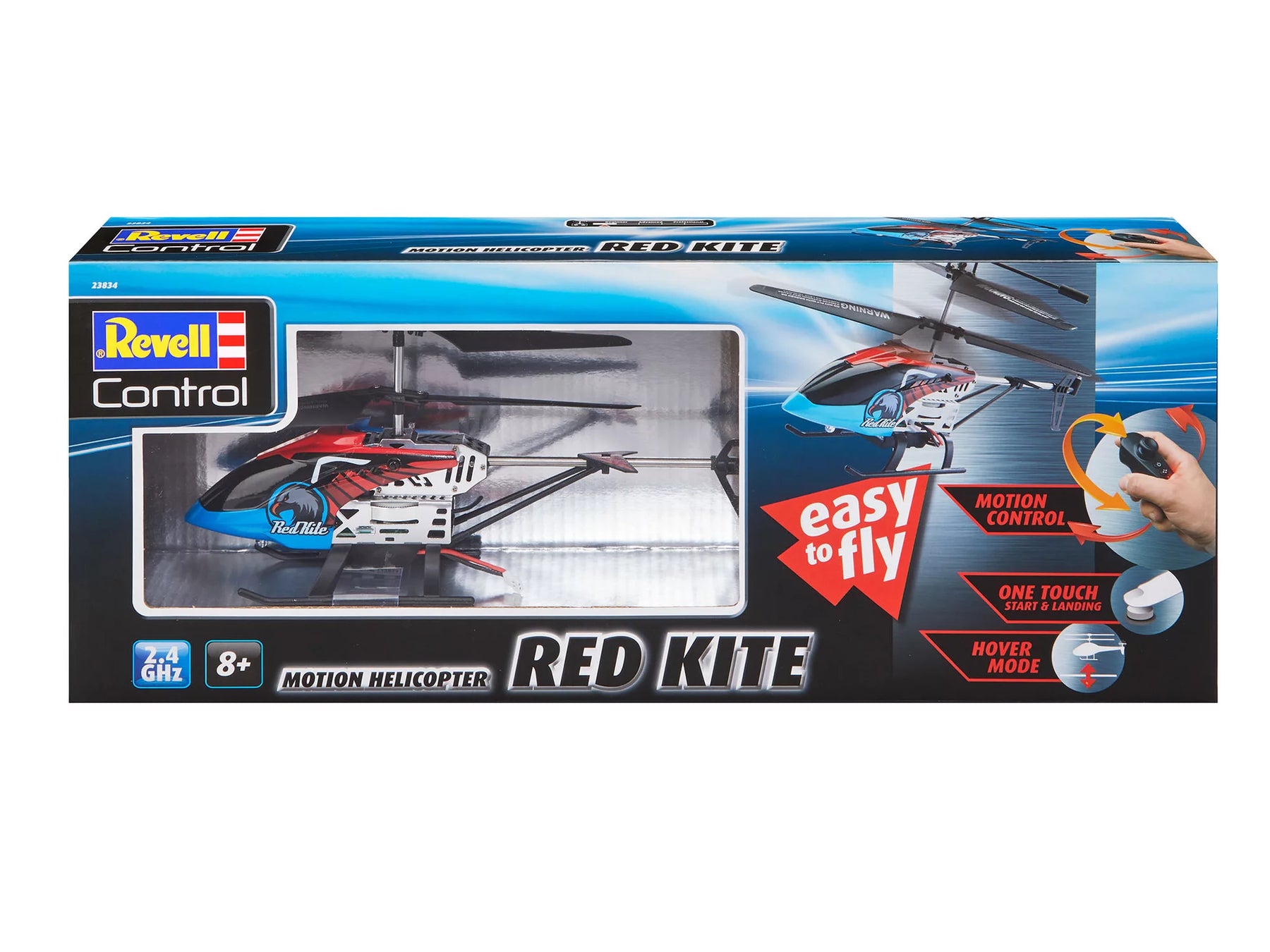 RC Helikopter "Red Kite" Motion Control