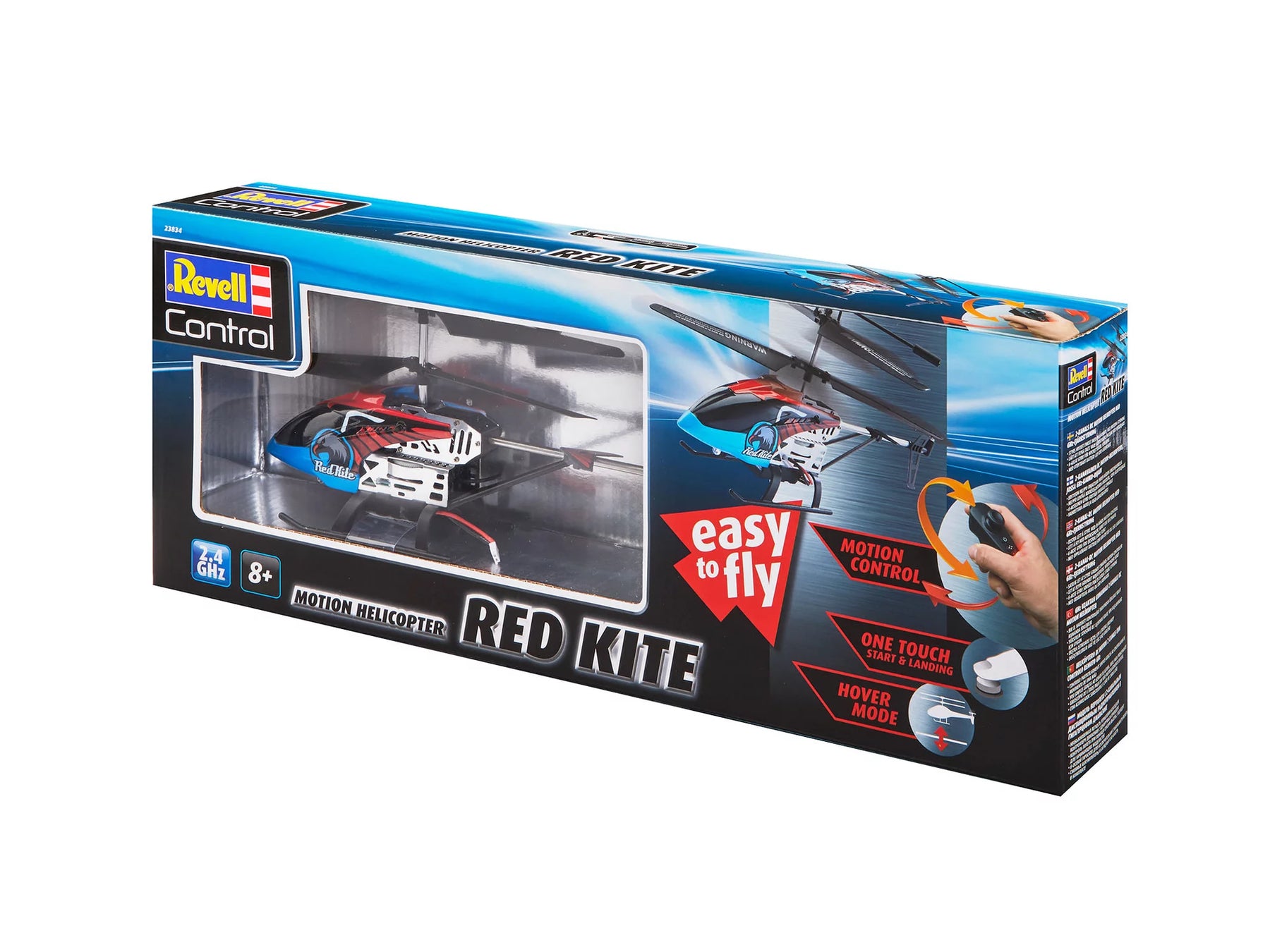 RC Helikopter "Red Kite" Motion Control