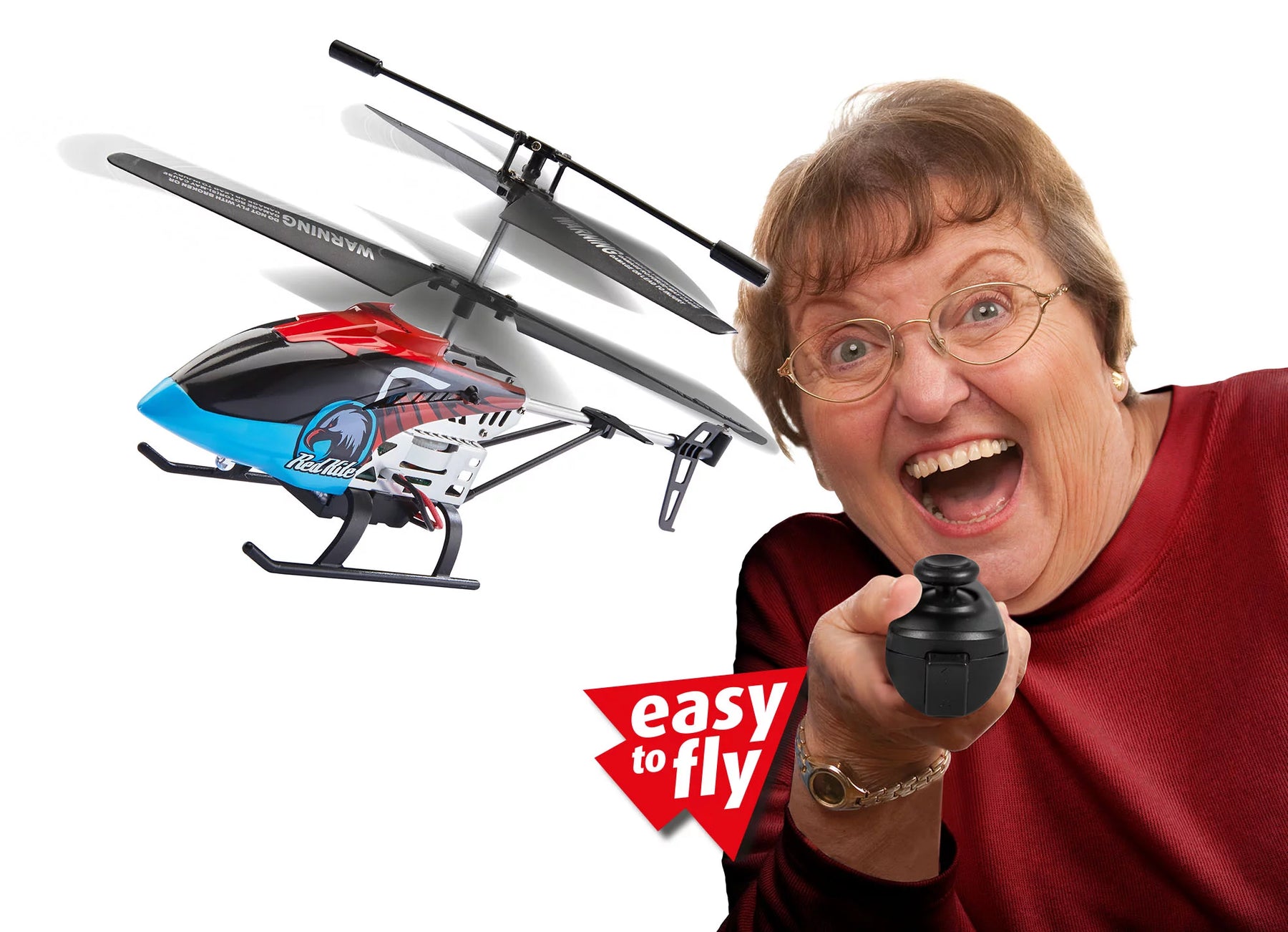 RC Helikopter "Red Kite" Motion Control