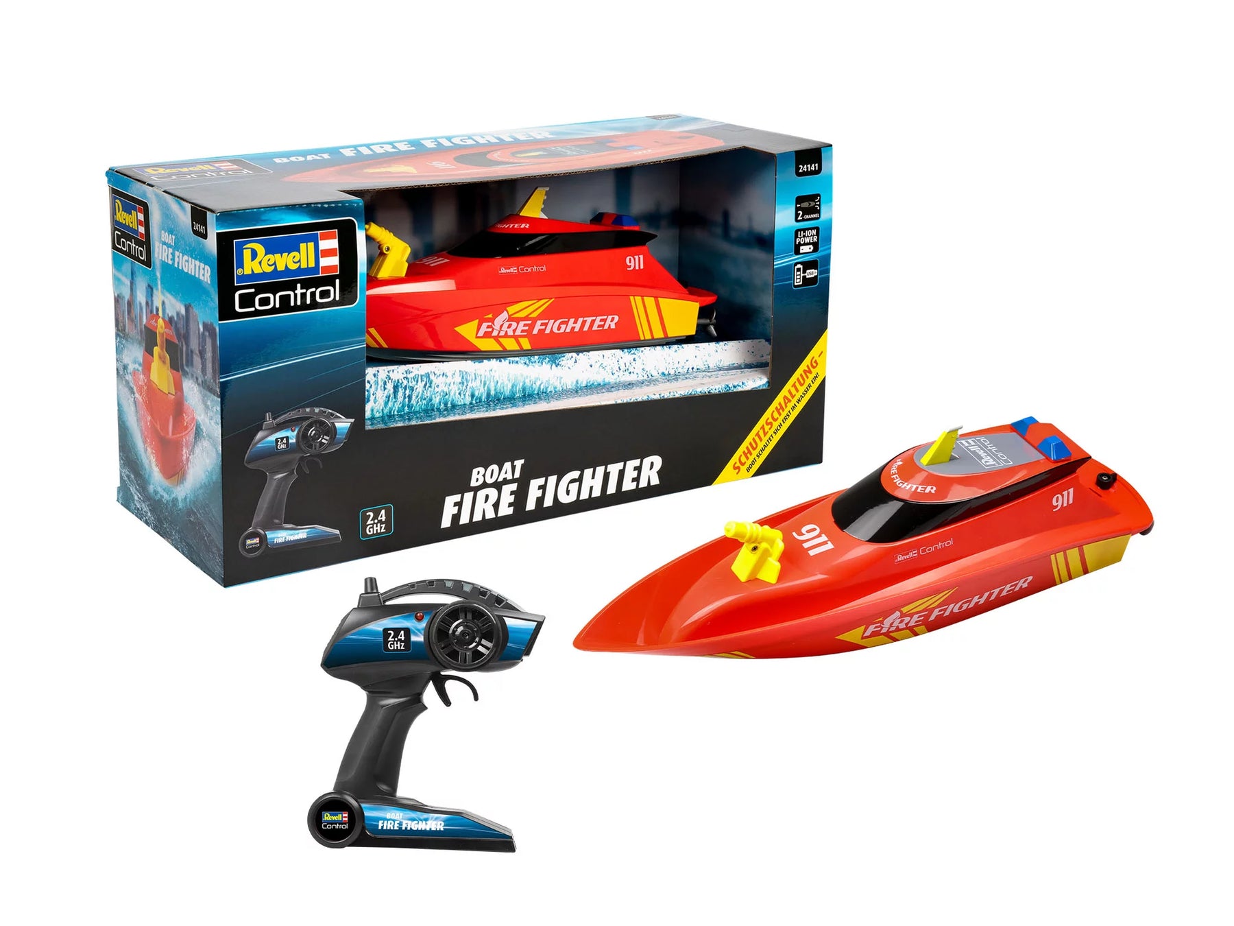 RC fireboat