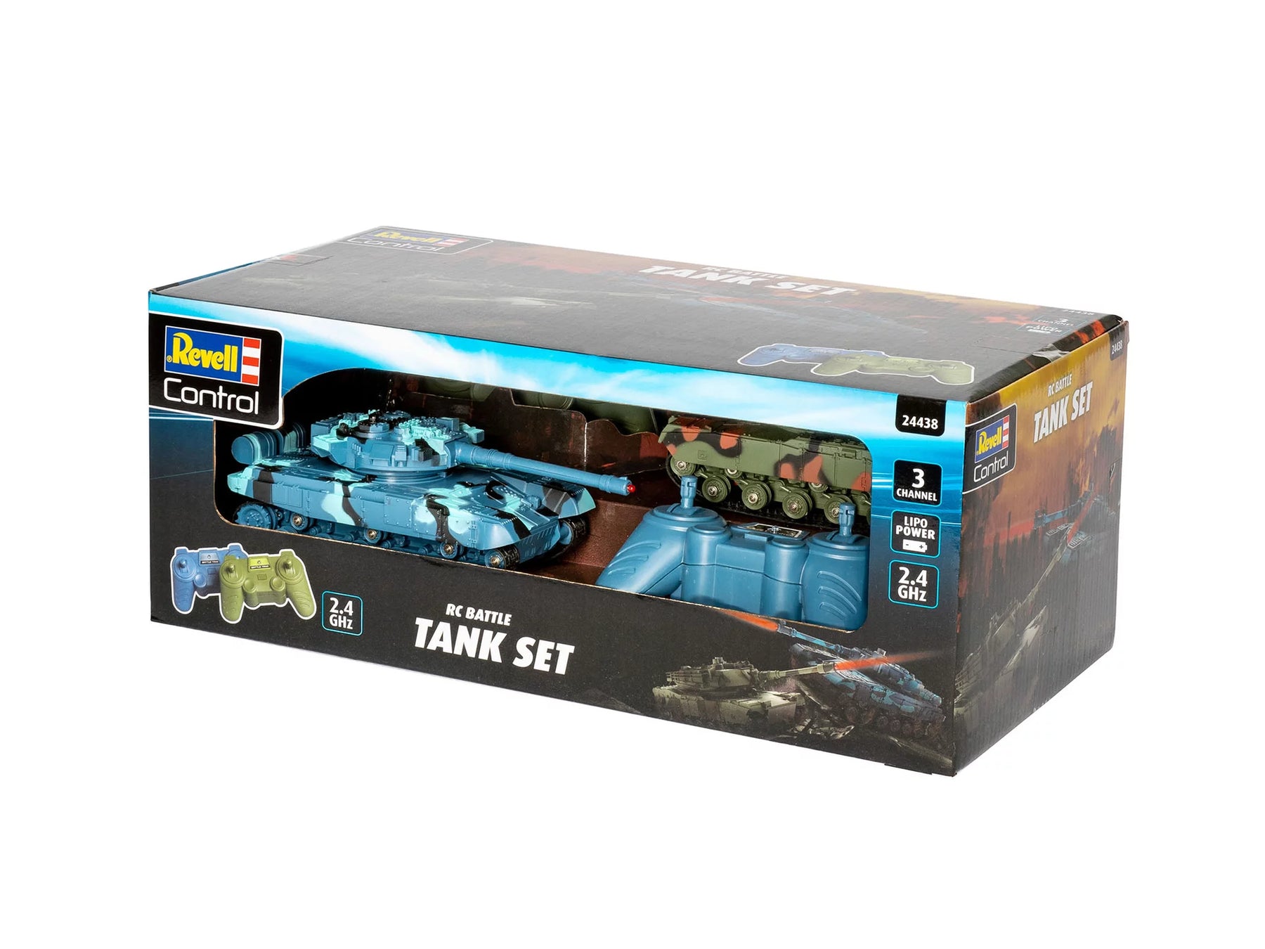 RC Battle Set "Battlefield Tanks"