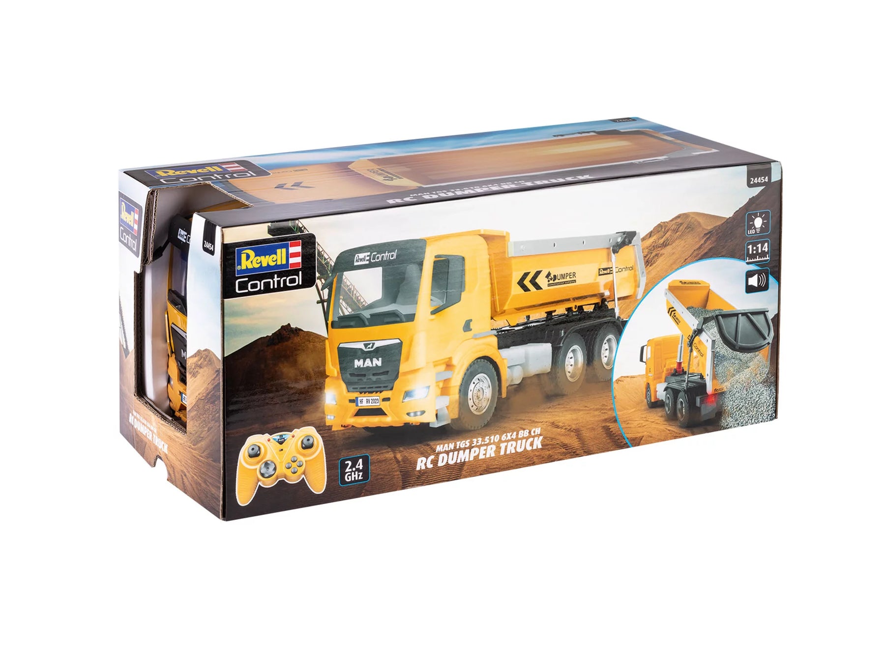 RC Dumper Truck MAN TGS 33.510 6X4 BB CH
