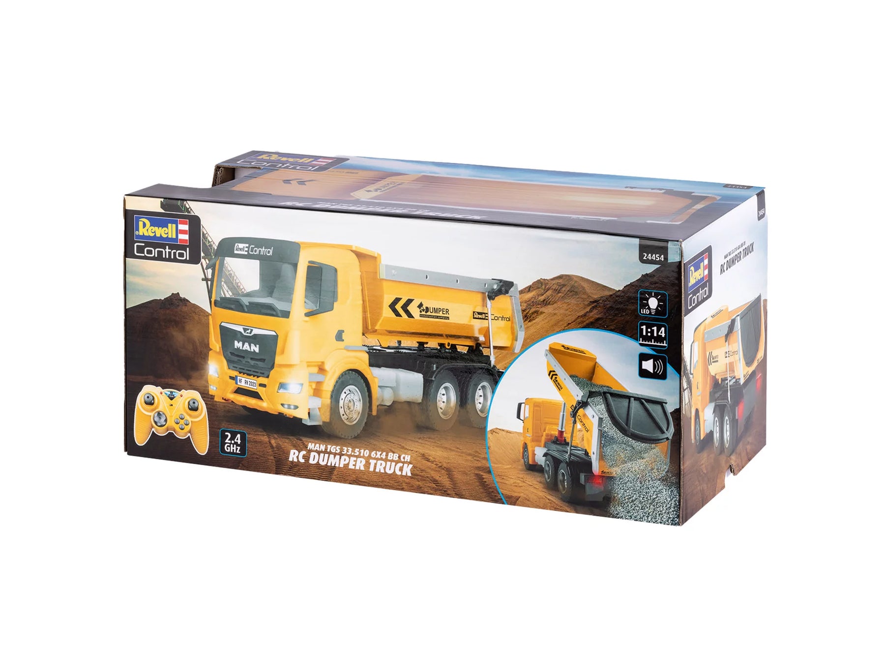 RC Dumper Truck MAN TGS 33.510 6X4 BB CH