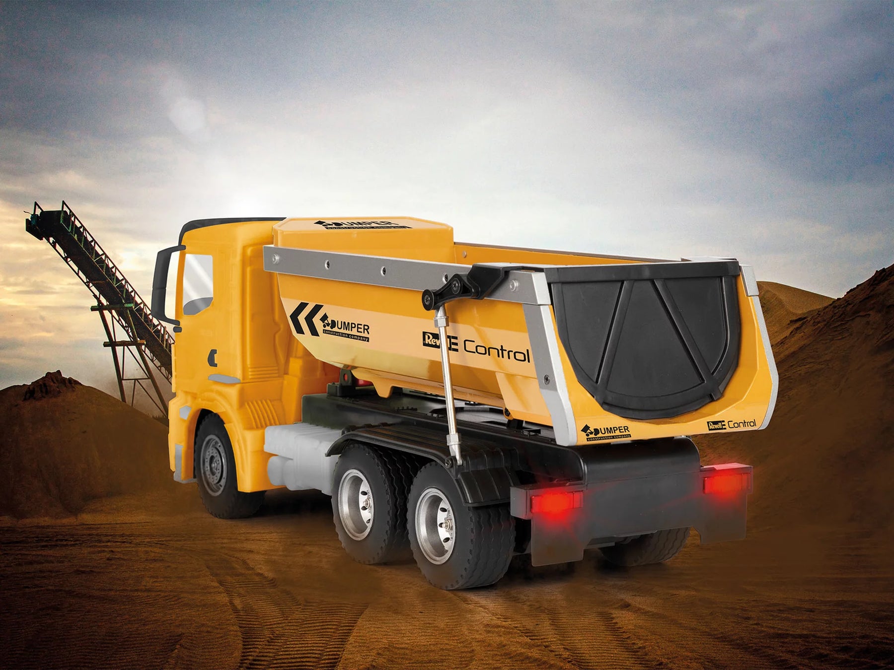 RC Dumper Truck MAN TGS 33.510 6X4 BB CH