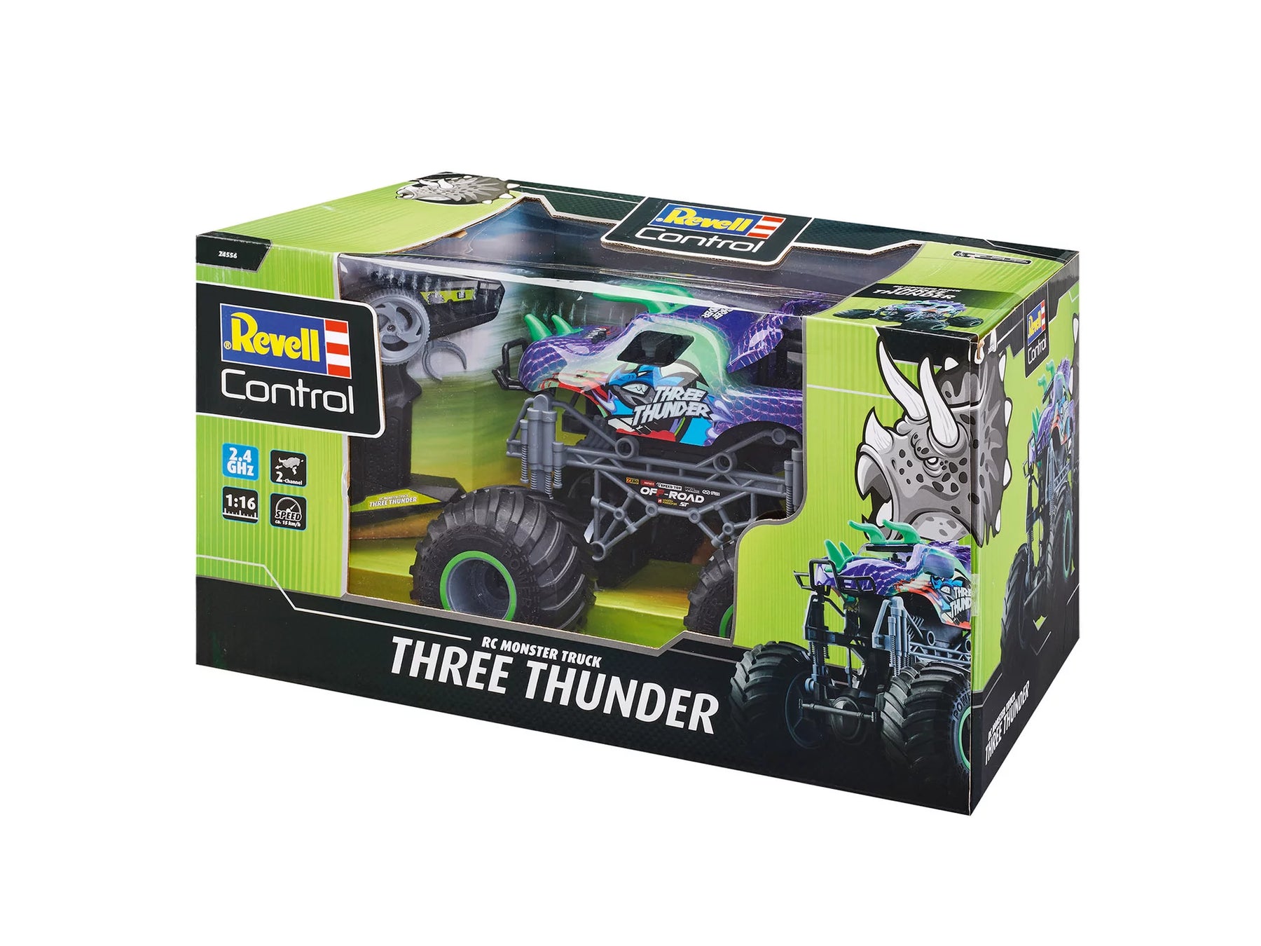 RC Dino Monster Truck "Three Thunder"