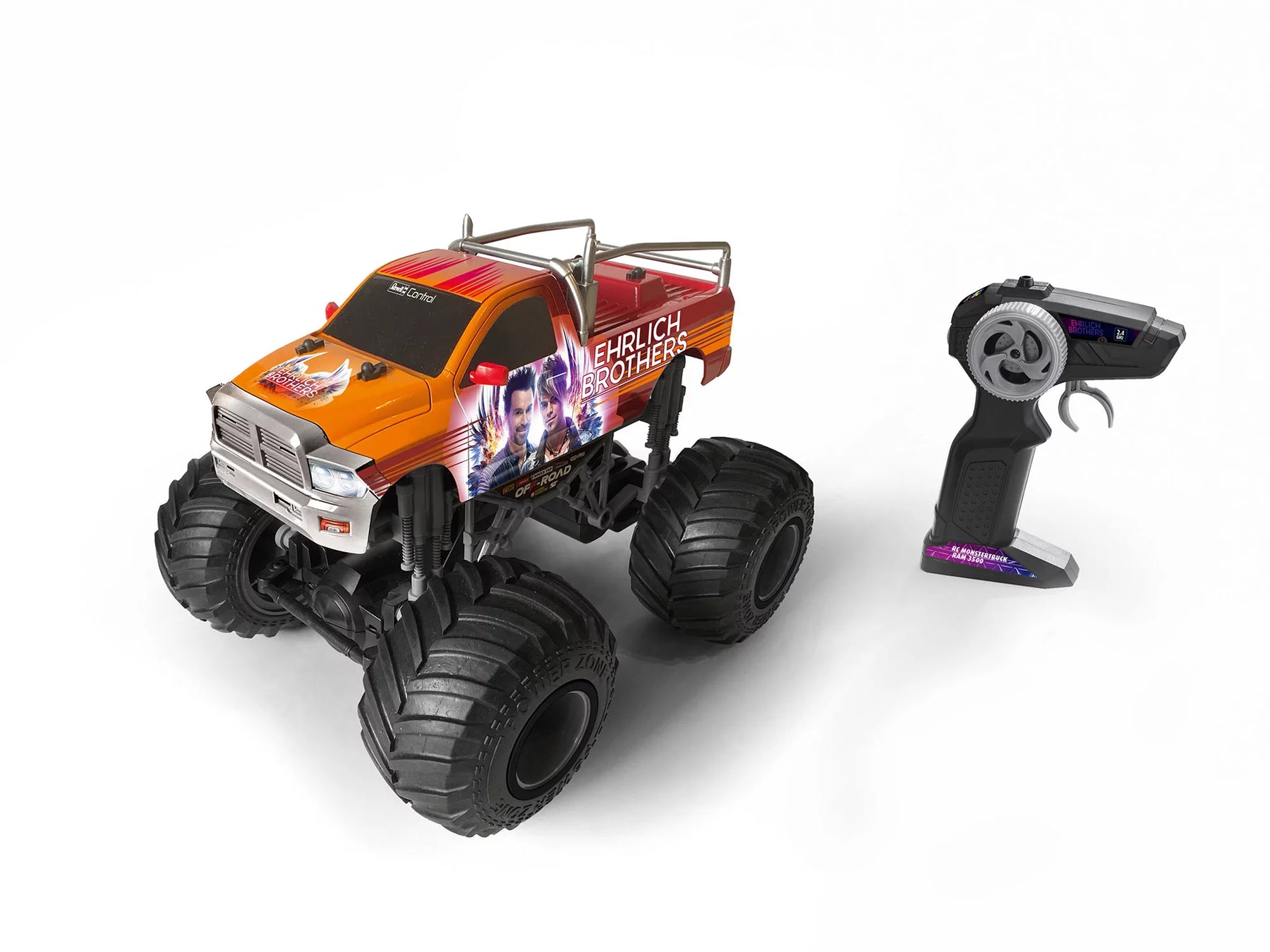 RC Monster Truck RAM 3500 "Ehrlich Brothers"