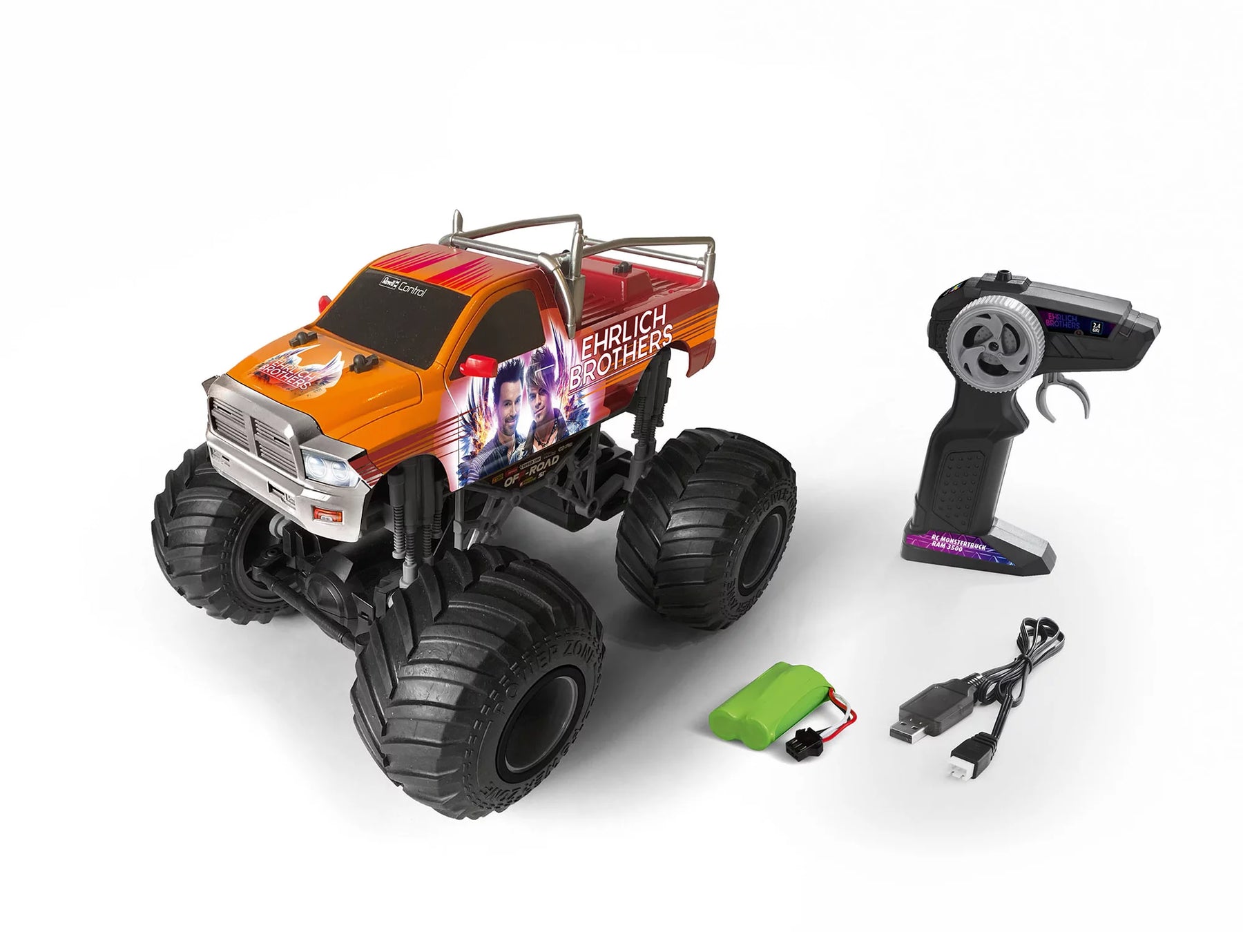 RC Monster Truck RAM 3500 "Ehrlich Brothers"